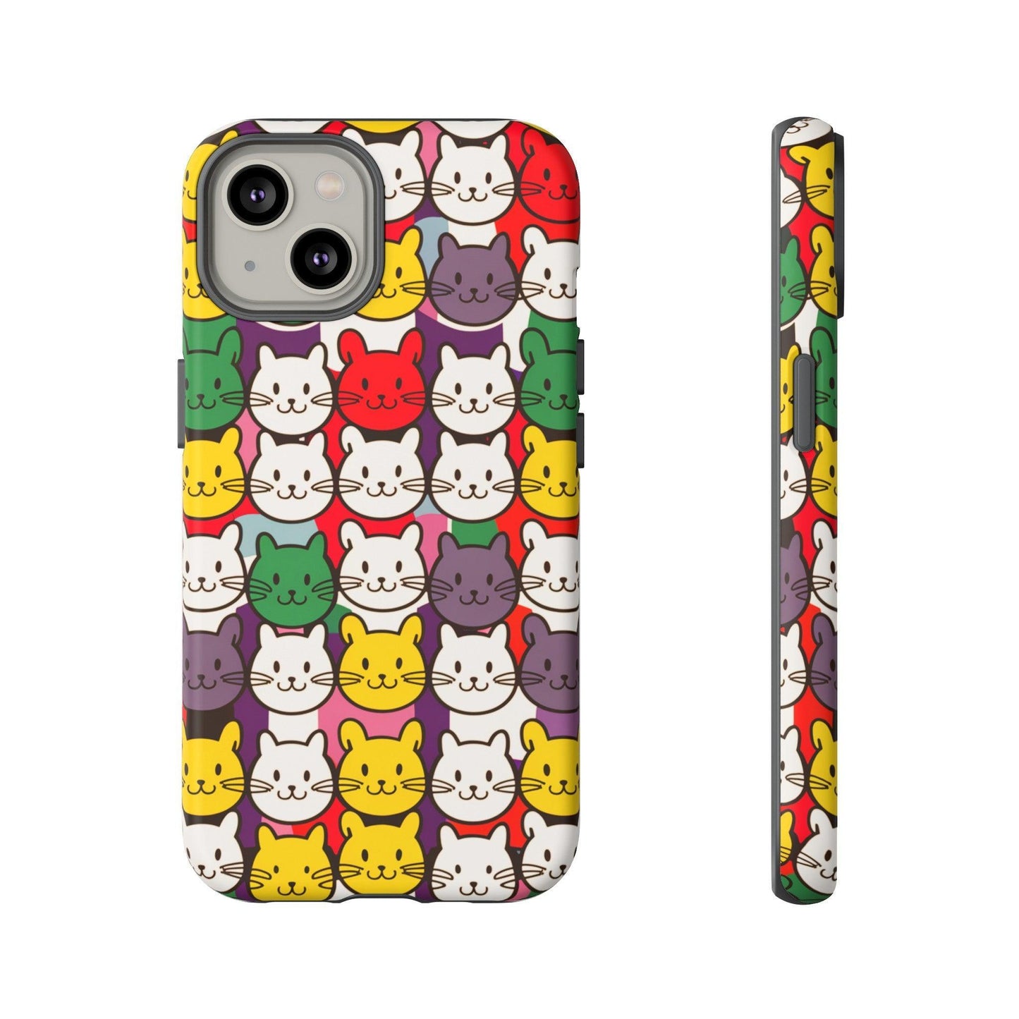 Cat Lovers Collection Tough Cellphone Case - Cosmic Creations by Karen