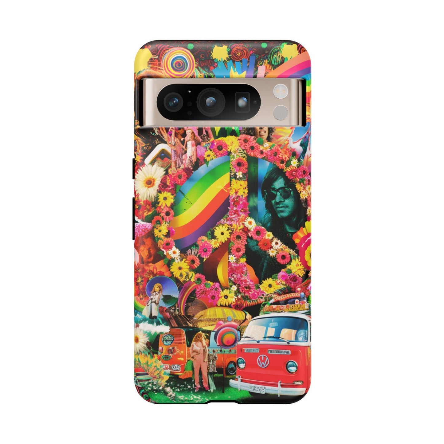 Tough Phone Case :" Eclectic Elegance Phone Case Collection" ( Hippie Style patterns)