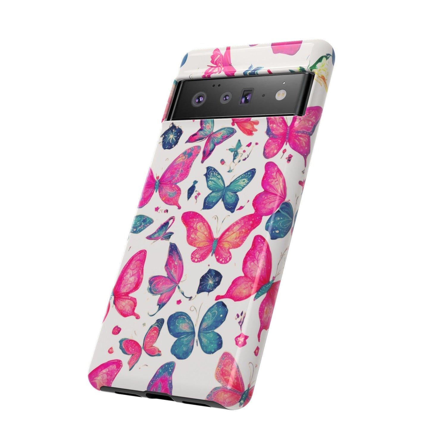 Tough Cellphone Case :" Eclectic Elegance Phone Case Collection" ( Hearts patterns)