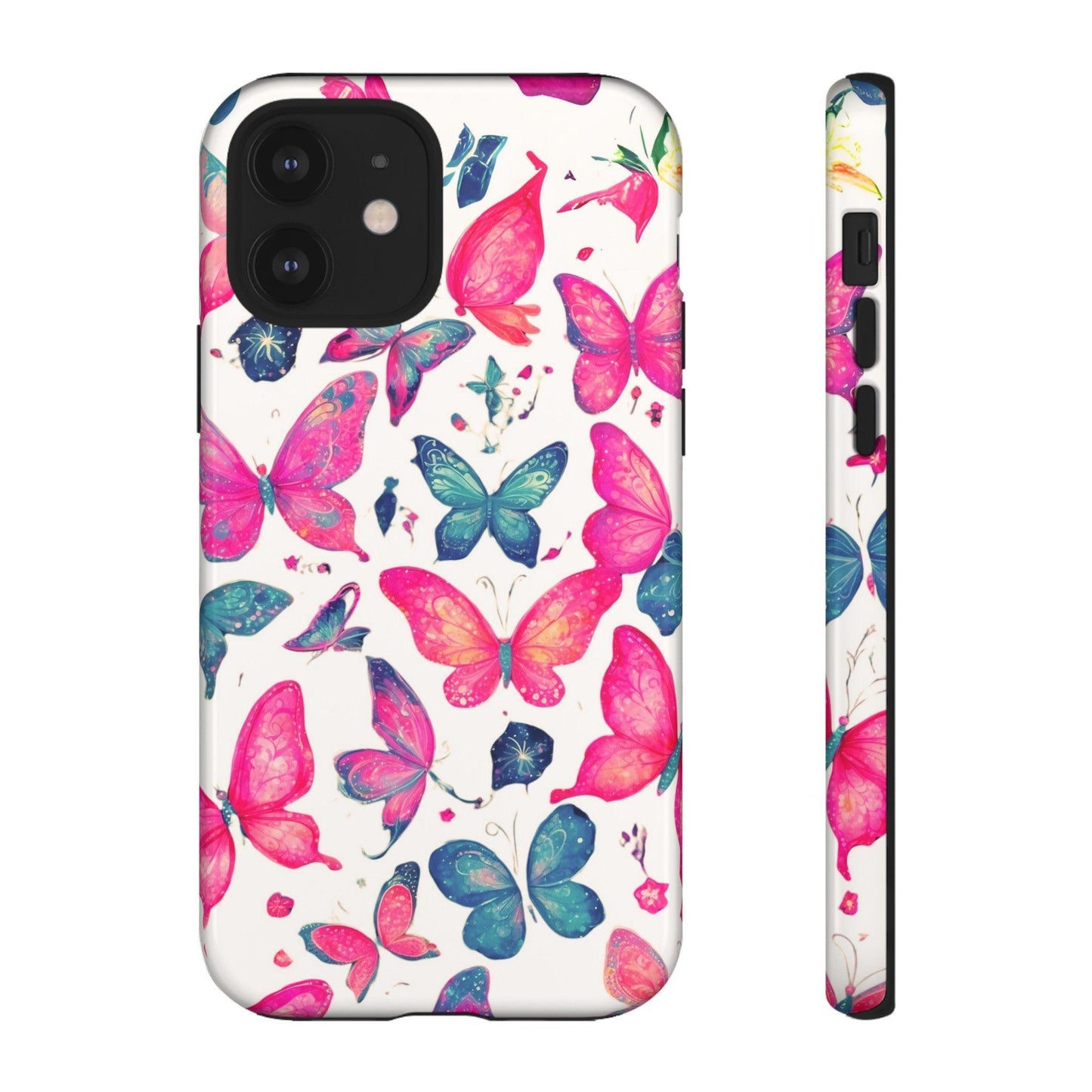 Tough Cellphone Case :" Eclectic Elegance Phone Case Collection" ( Hearts patterns)