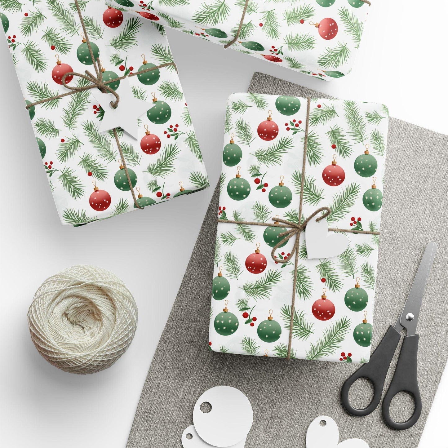 Festive Christmas Holiday Wrapping Paper - Cosmic Creations by Karen