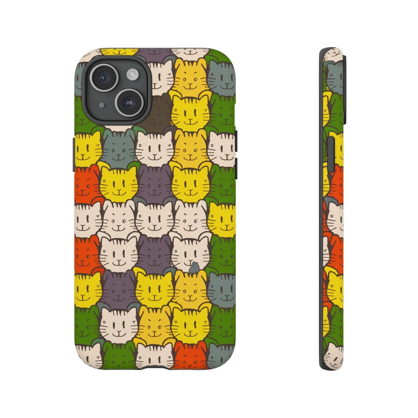 Cat Lovers Collection Tough Cellphone Case - Cosmic Creations by Karen