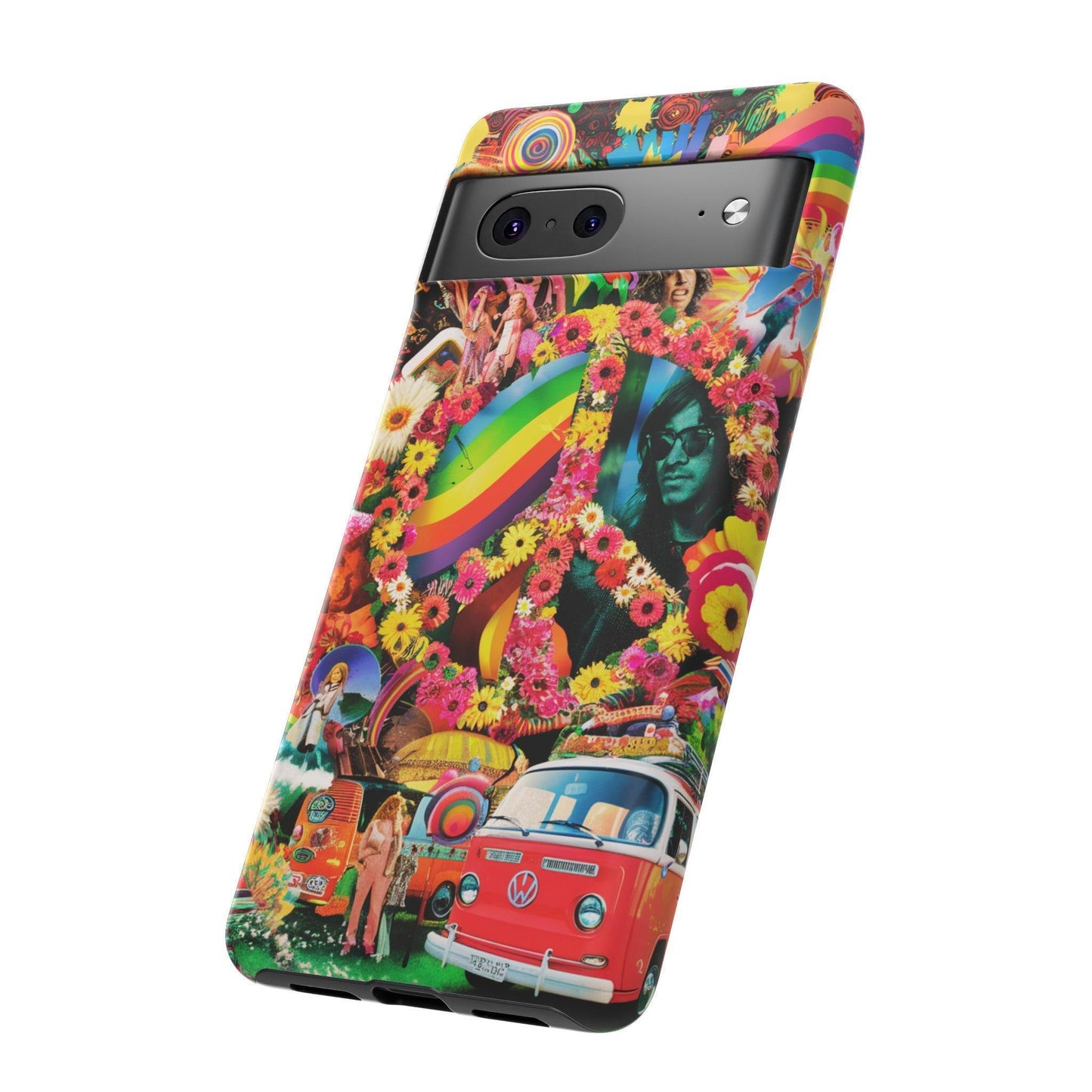 Tough Phone Case :" Eclectic Elegance Phone Case Collection" ( Hippie Style patterns)