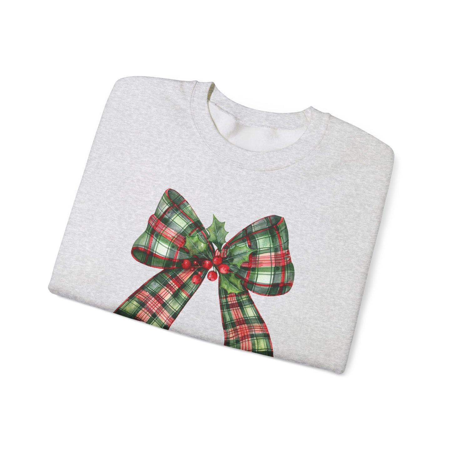 Christmas Coquette Unisex Crewneck Sweatshirt