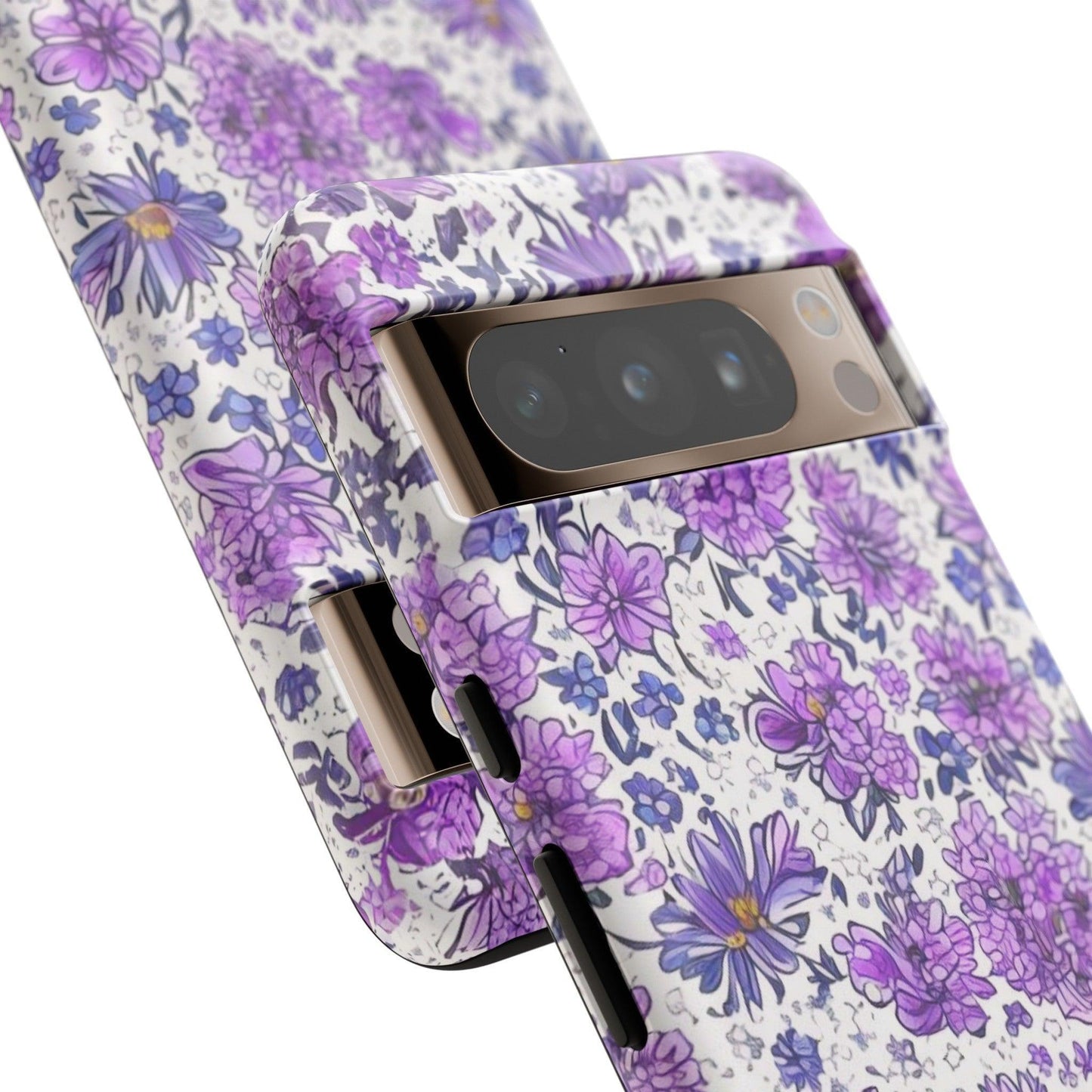 Tough Cellphone Case :" Eclectic Elegance Phone Case Collection" ( Floral patterns)