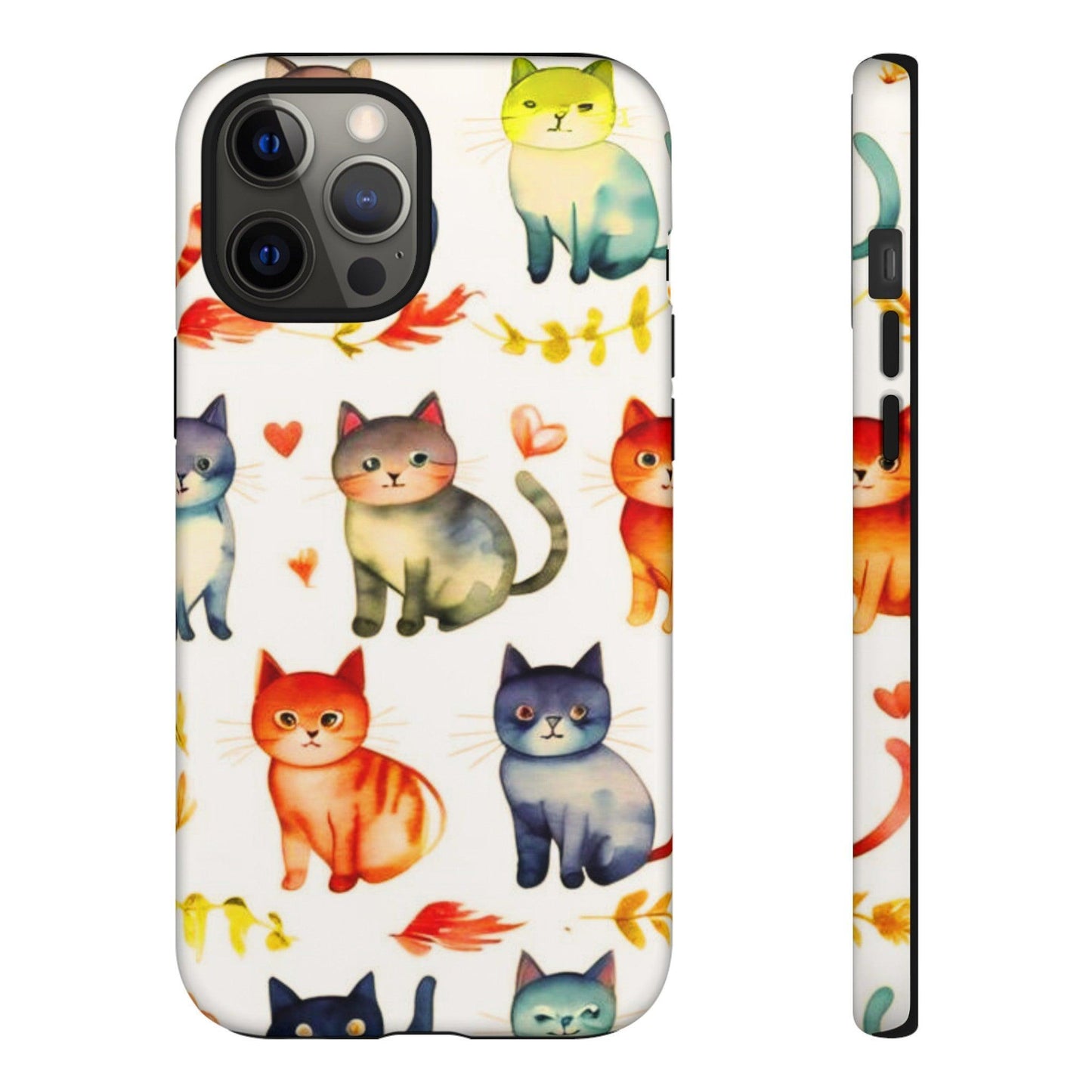 Cat Lovers Collection Tough Cellphone Case - Cosmic Creations by Karen