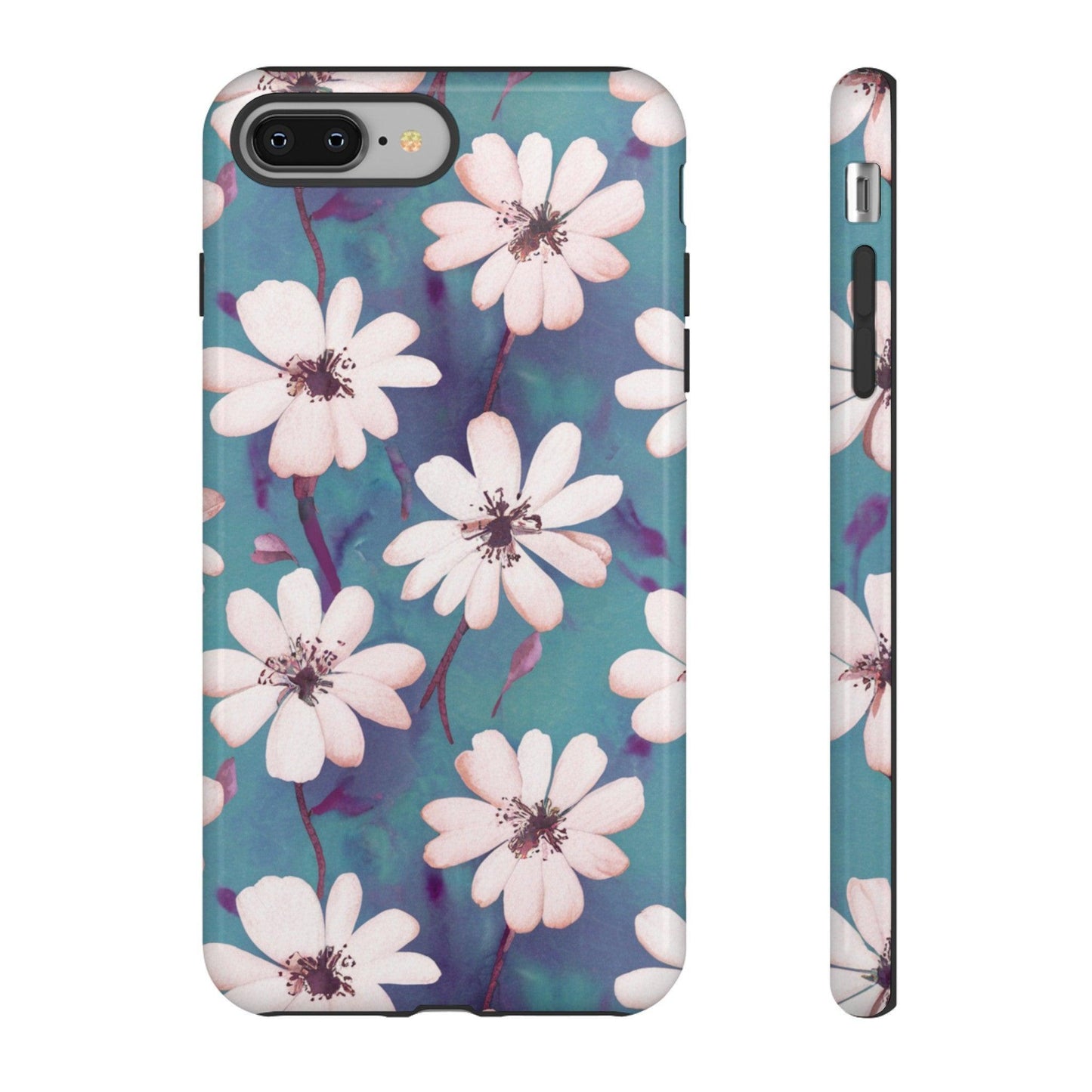 Tough Cellphone Case :" Eclectic Elegance Phone Case Collection" ( Floral patterns)