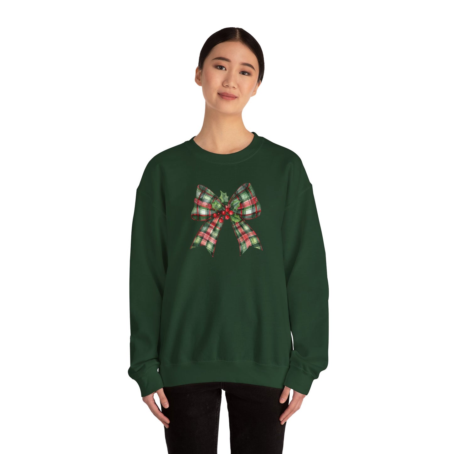 Christmas Coquette Unisex Crewneck Sweatshirt