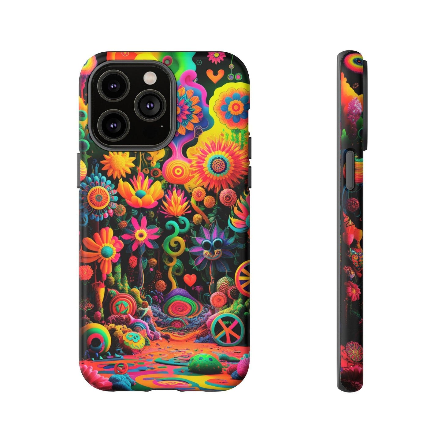 Tough Phone Case :" Eclectic Elegance Phone Case Collection" ( Hippie Style patterns)