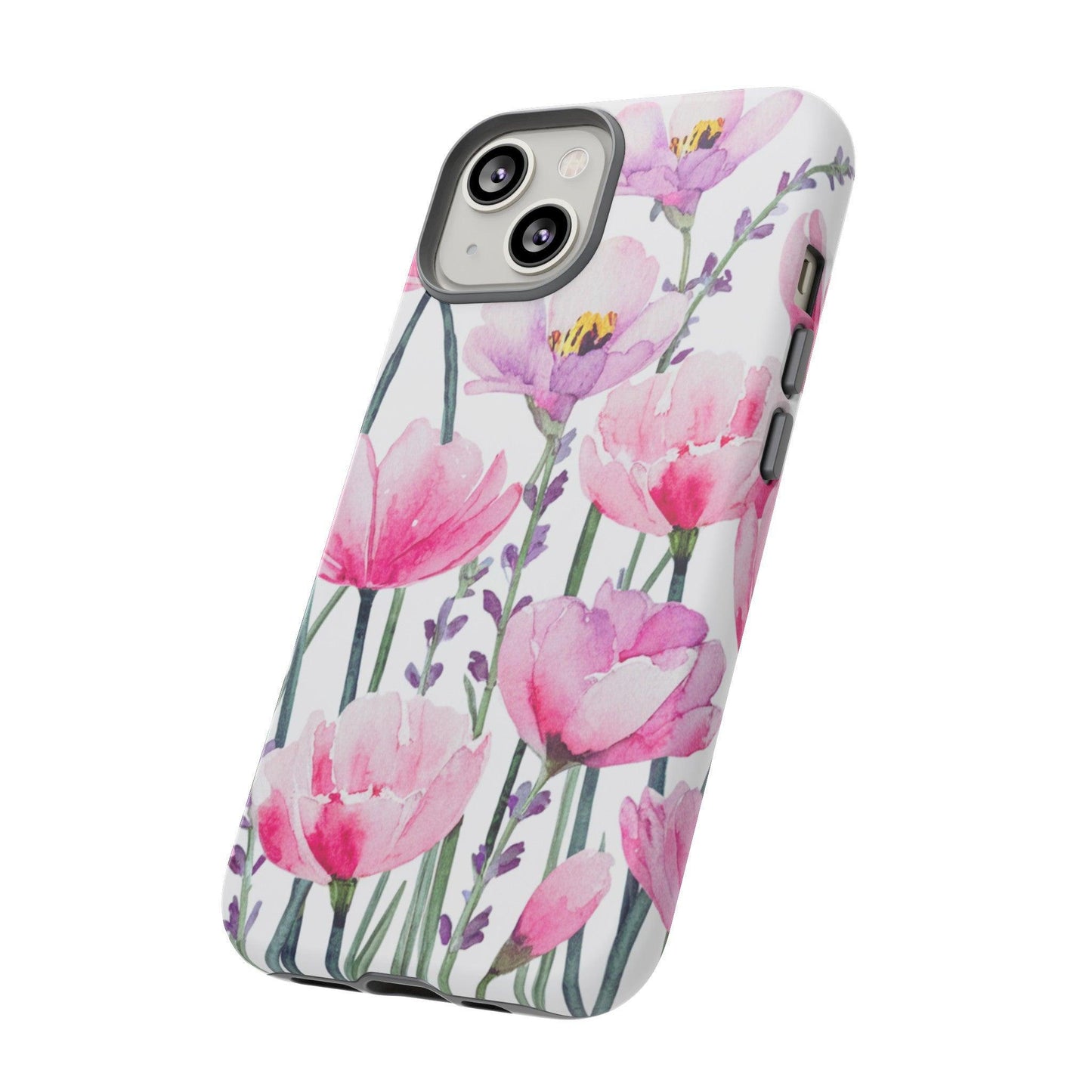 Tough Cellphone Case :" Eclectic Elegance Phone Case Collection" ( Floral patterns)