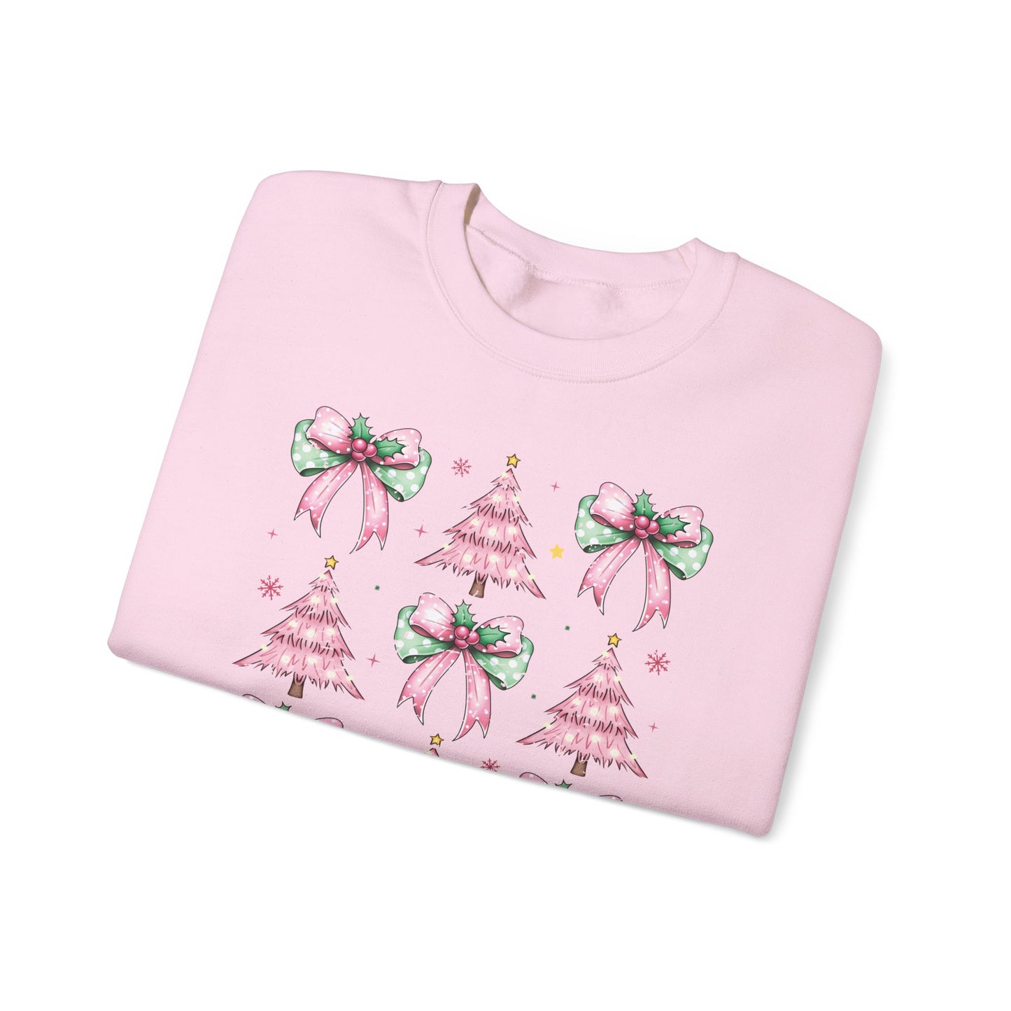 Christmas  Coquette Style  Unisex Crewneck Sweatshirt