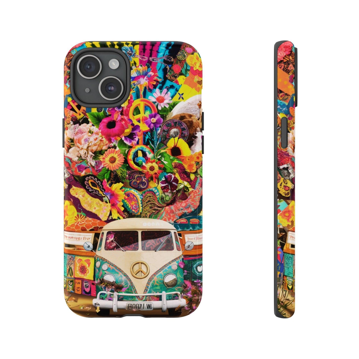 Tough Phone Case :" Eclectic Elegance Phone Case Collection" ( Hippie Style patterns)