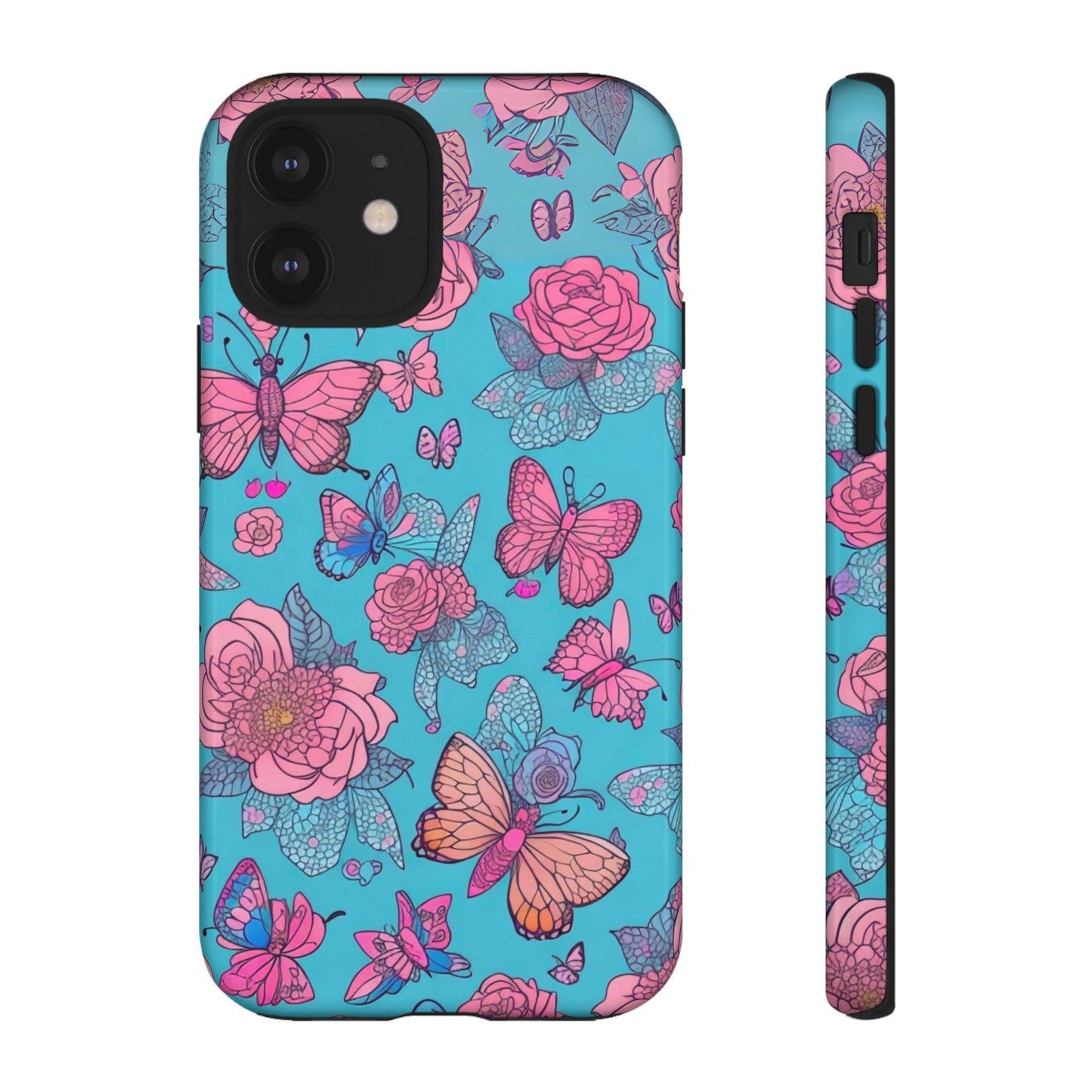 Tough Cellphone Case :" Eclectic Elegance Phone Case Collection" ( Floral patterns)