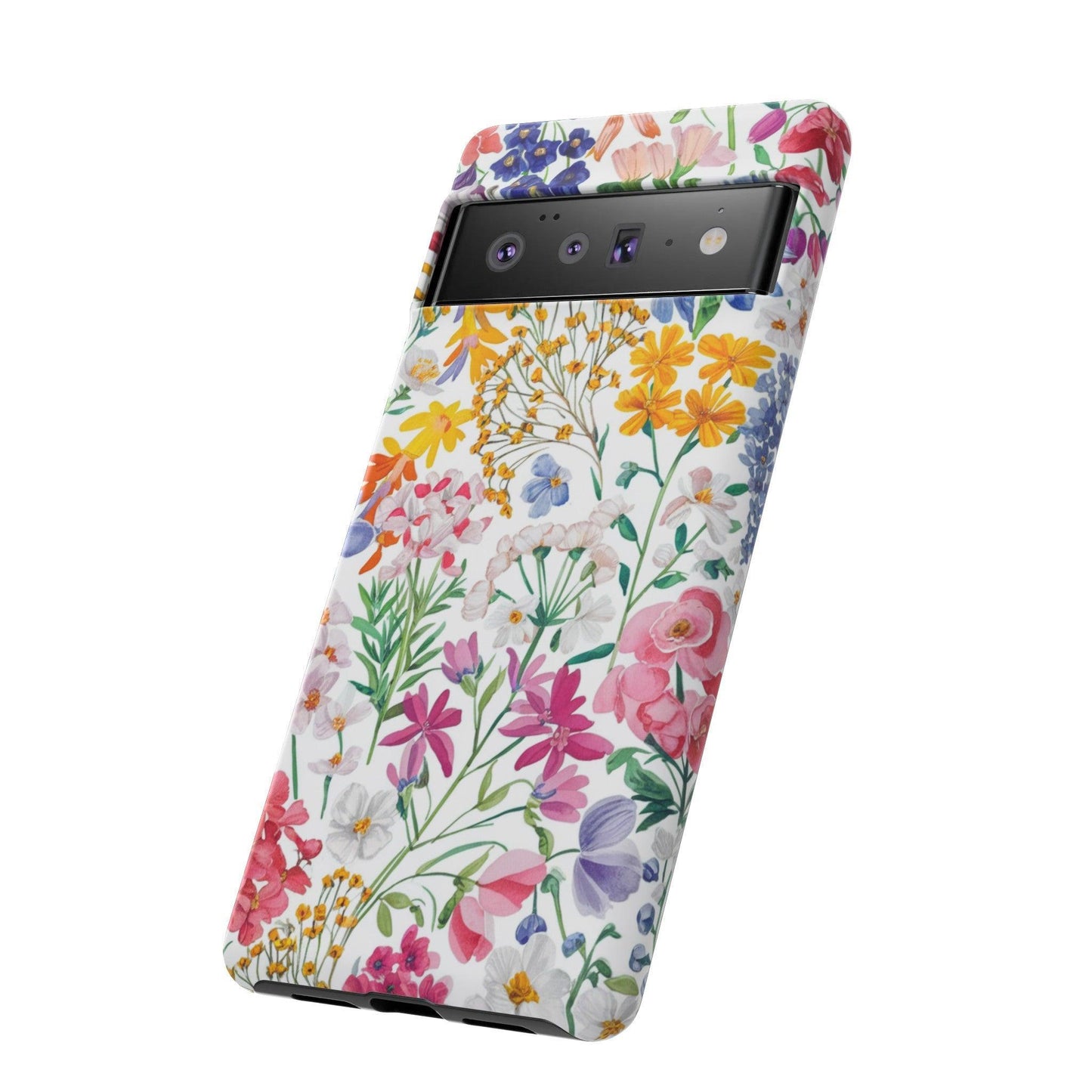 Tough Cellphone Case :" Eclectic Elegance Phone Case Collection" ( Floral patterns)