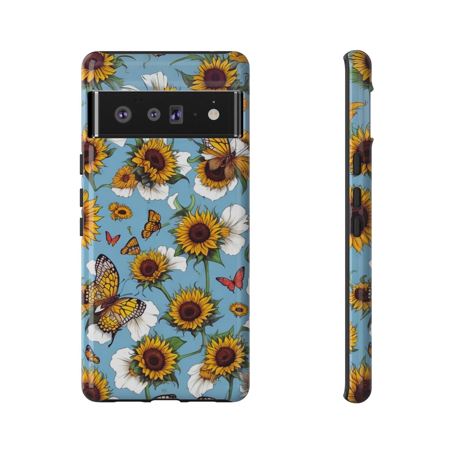 Tough Cellphone Case :" Eclectic Elegance Phone Case Collection" ( Floral patterns)