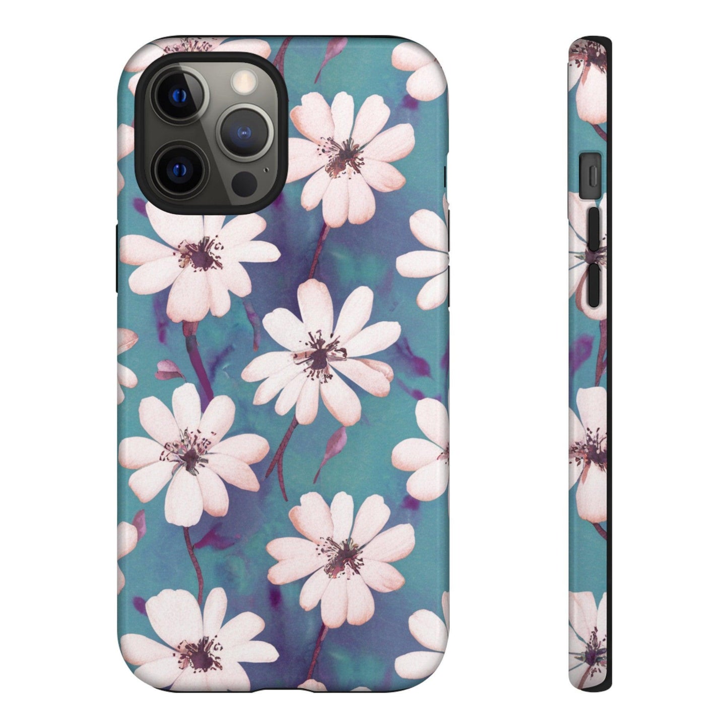 Tough Cellphone Case :" Eclectic Elegance Phone Case Collection" ( Floral patterns)