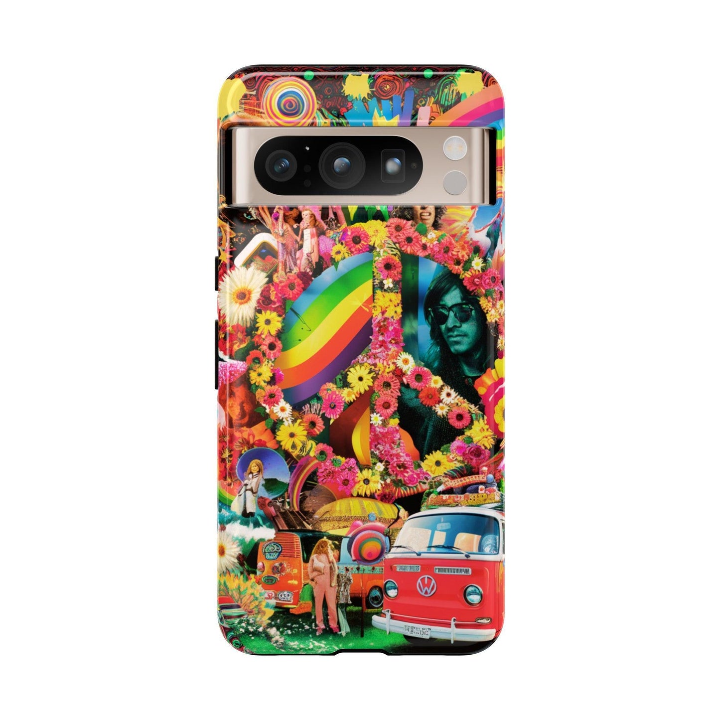 Tough Phone Case :" Eclectic Elegance Phone Case Collection" ( Hippie Style patterns)