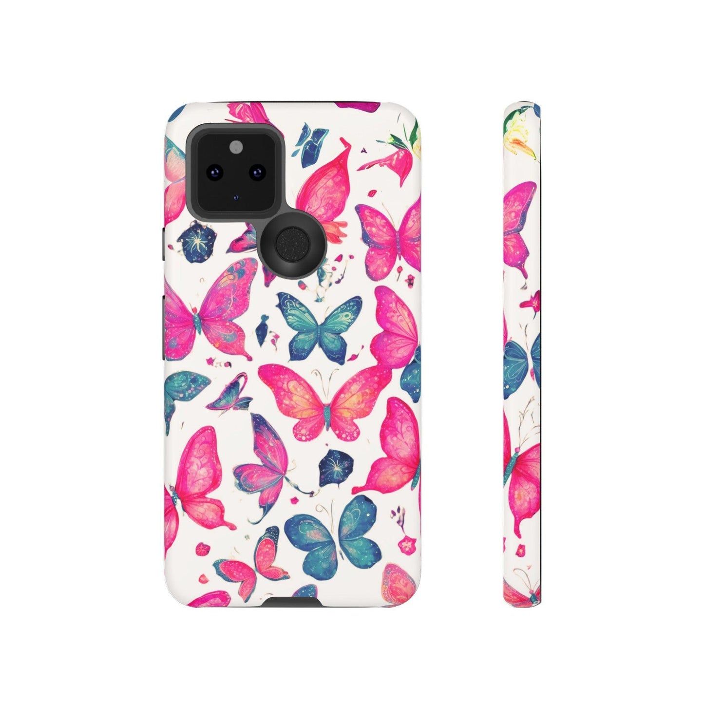 Tough Cellphone Case :" Eclectic Elegance Phone Case Collection" ( Hearts patterns)