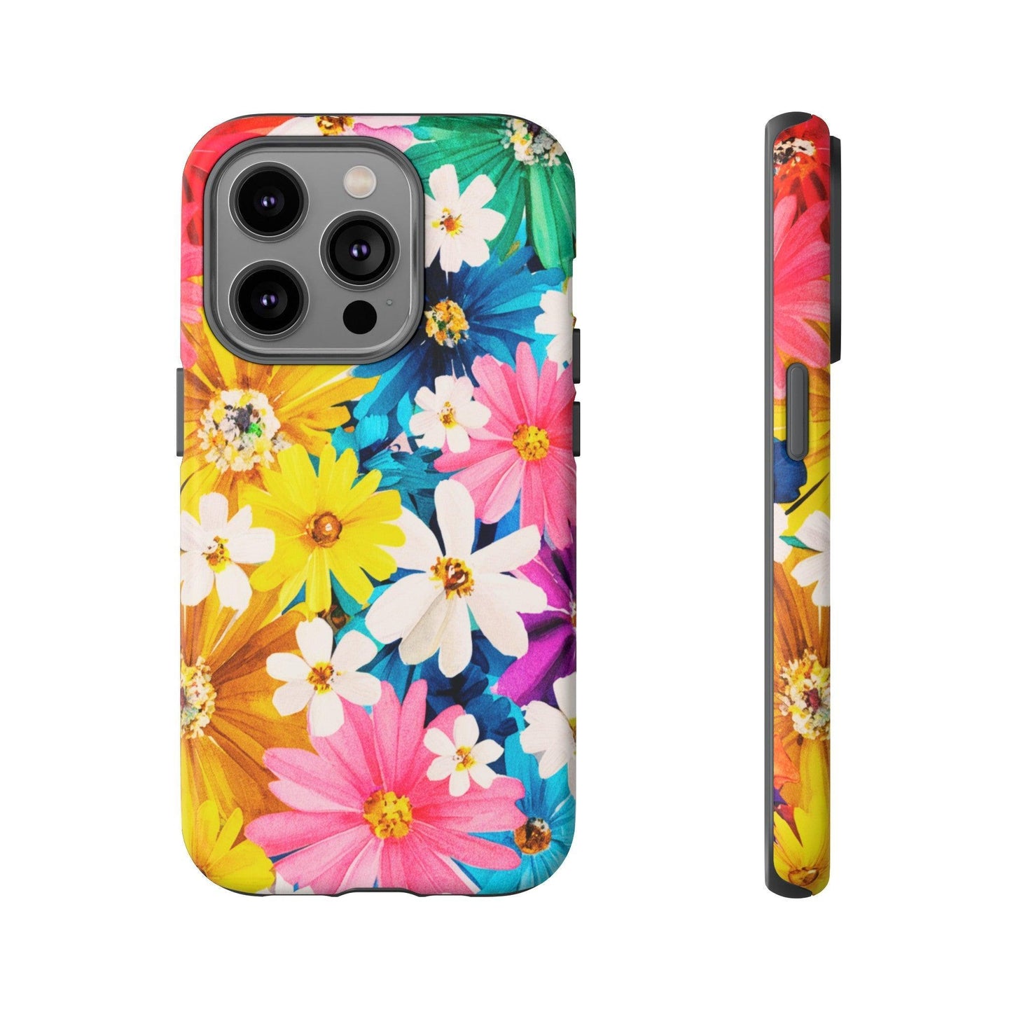 Tough Cellphone Case :" Eclectic Elegance Phone Case Collection" ( Floral patterns)