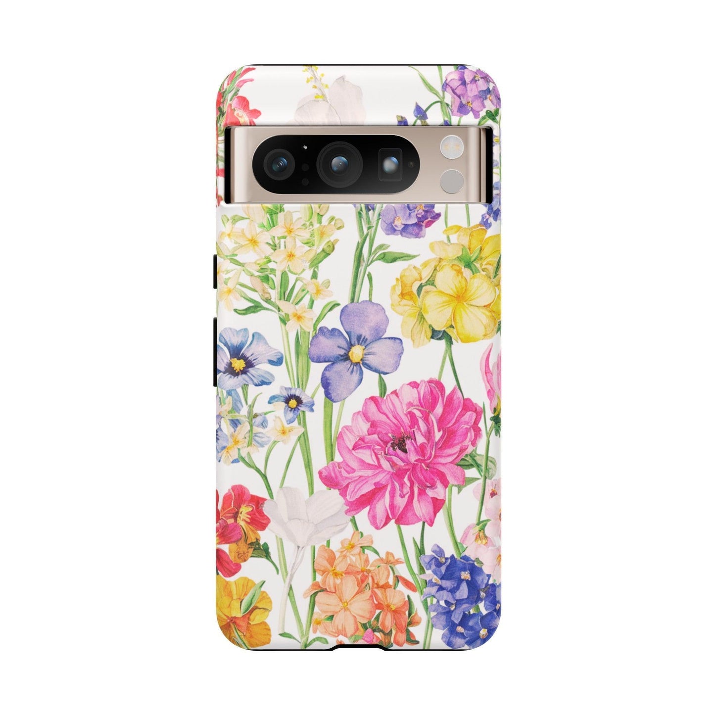 Tough Cellphone Case :" Eclectic Elegance Phone Case Collection" ( Floral patterns)