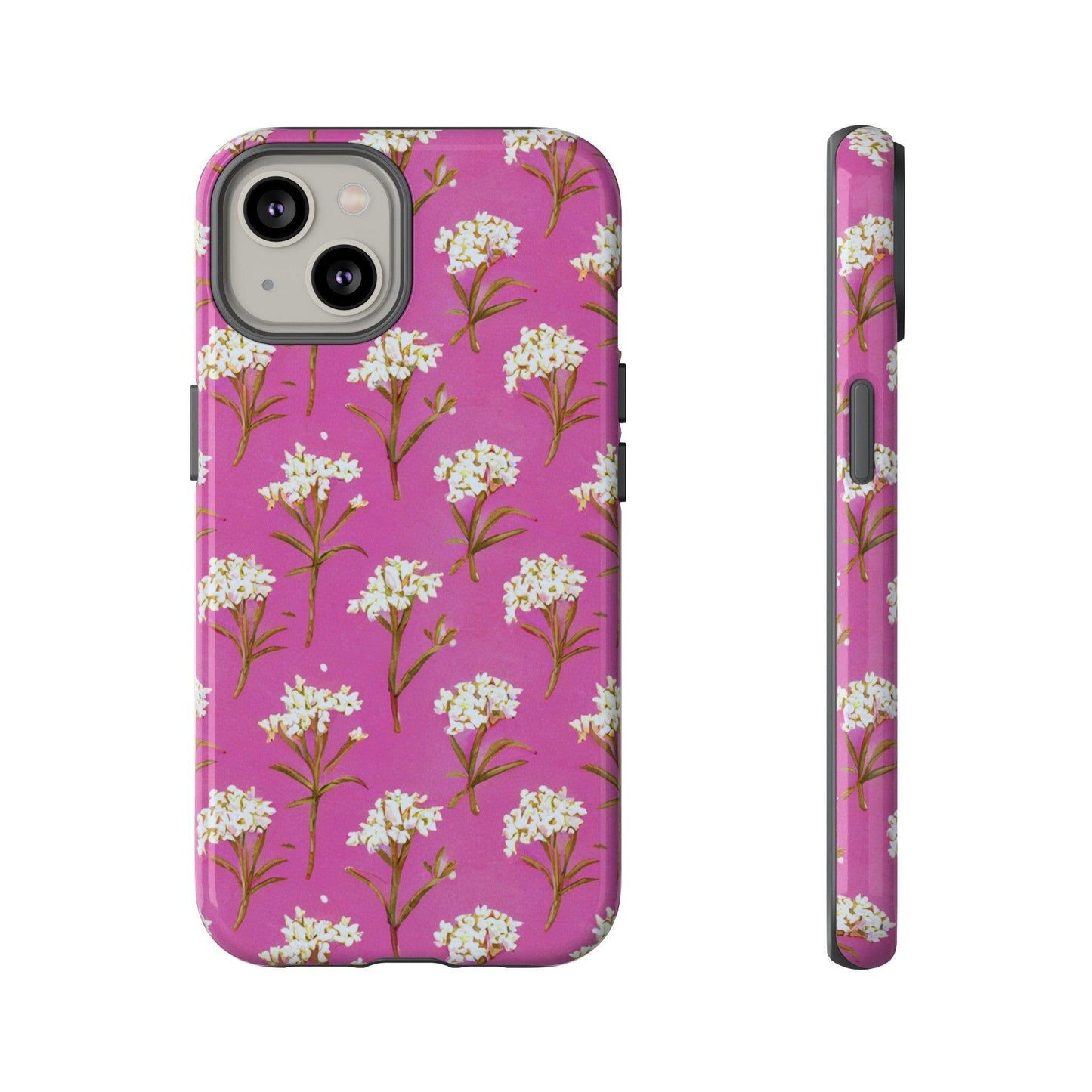 Tough Cellphone Case :" Eclectic Elegance Phone Case Collection" ( Floral patterns)