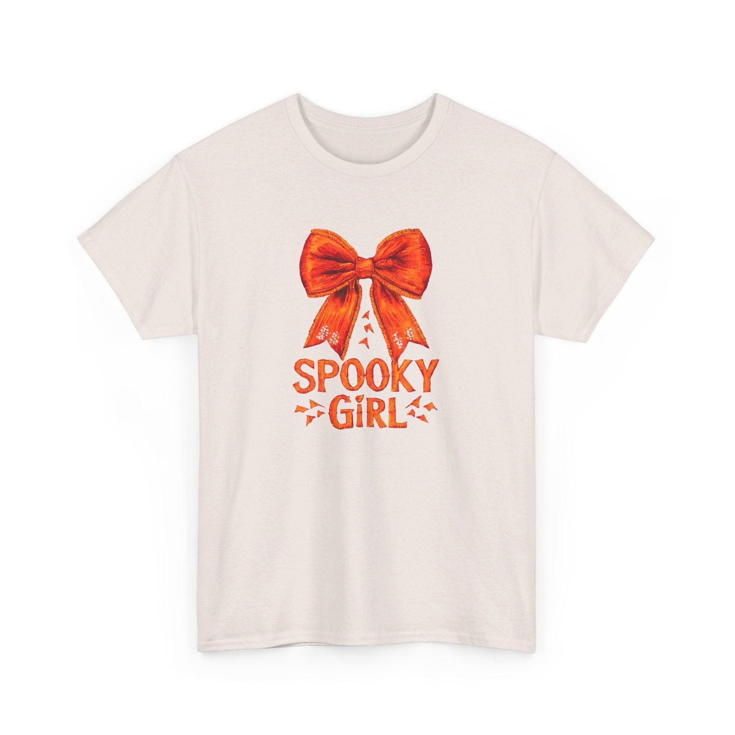 Spooky Girl Coquette Cotton Tee - Cosmic Creations by Karen