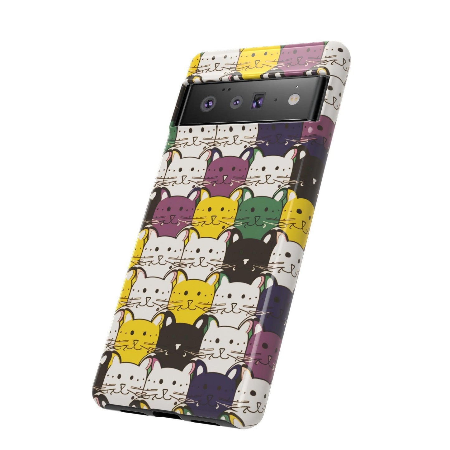 Cat Lovers Collection Tough Cellphone Case - Cosmic Creations by Karen