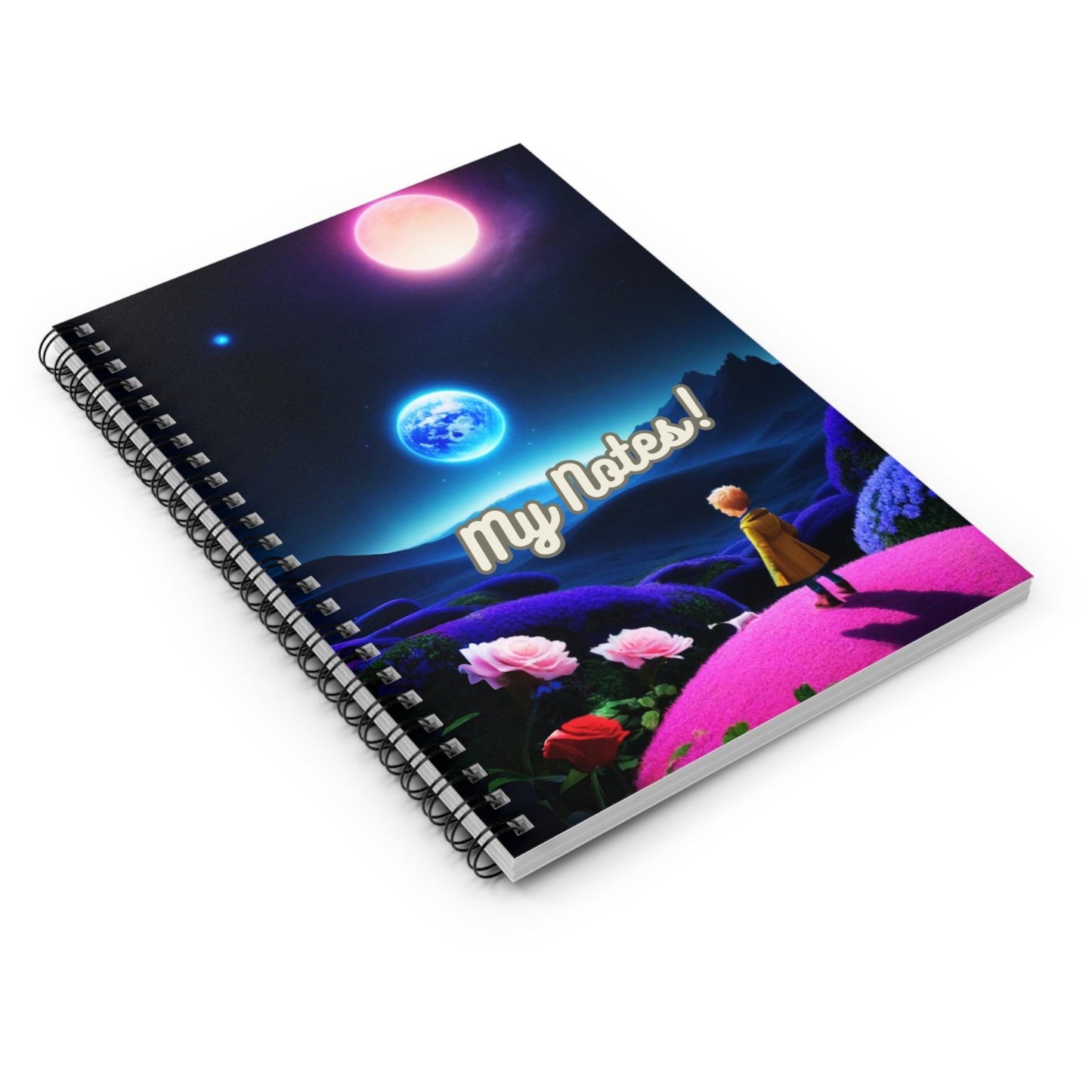 Star Child Spiral Notebook Collection - Cosmic Creations by Karen