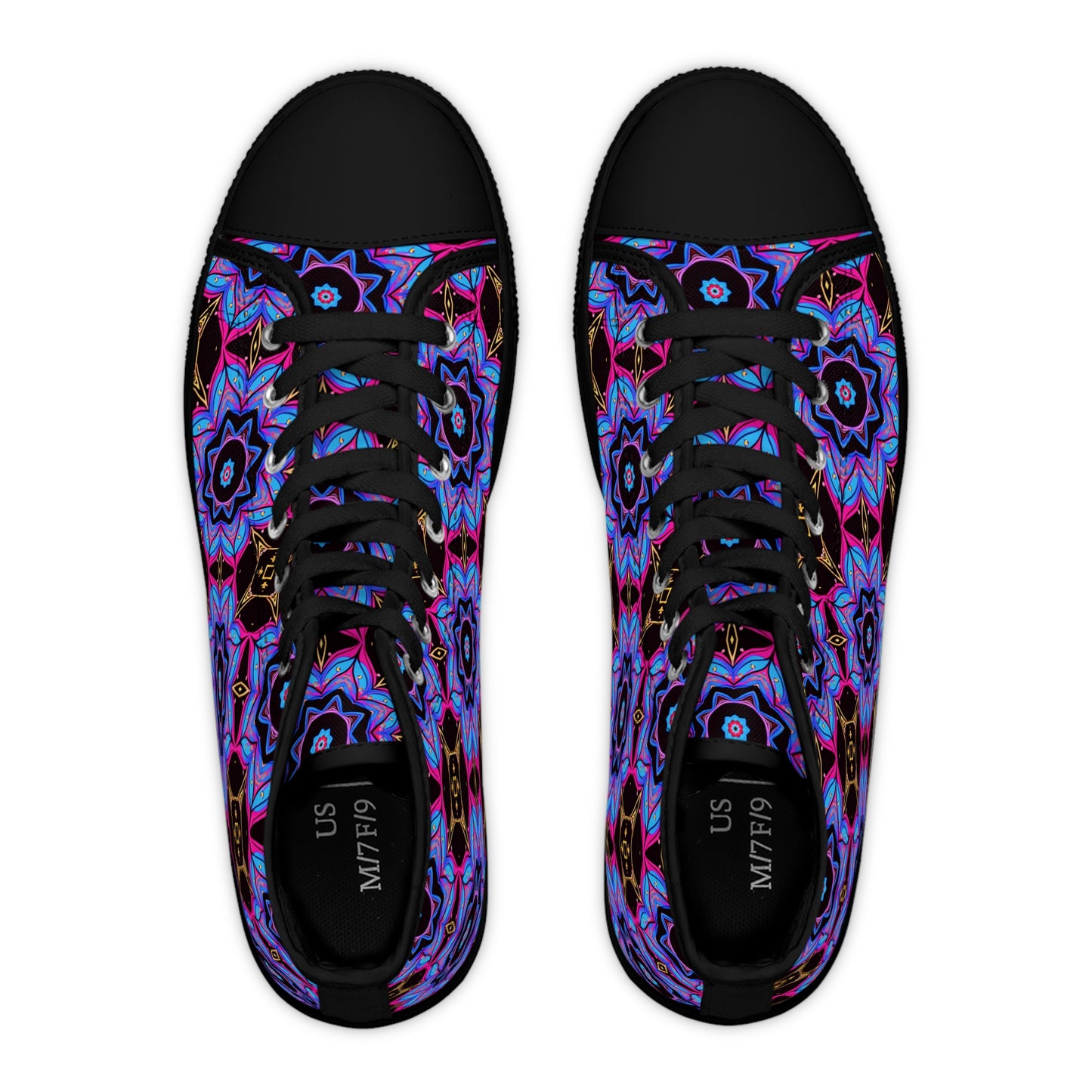 Awesome Abstract Design High Top Sneakers