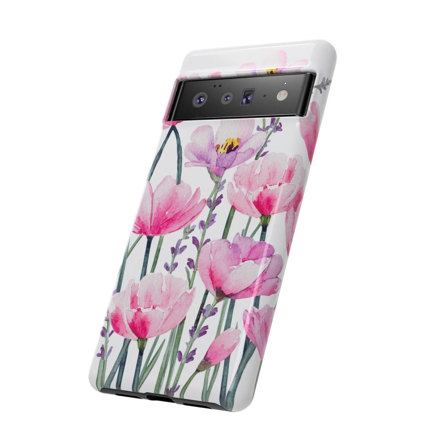 Tough Cellphone Case :" Eclectic Elegance Phone Case Collection" ( Floral patterns)