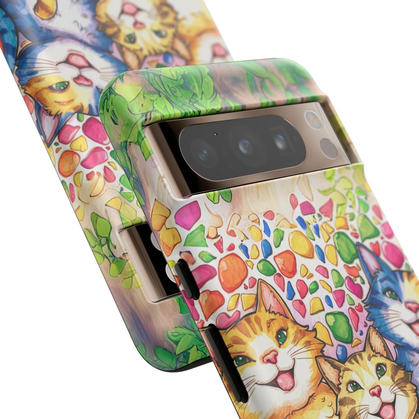 Cat Lovers Collection Tough Cellphone Case - Cosmic Creations by Karen