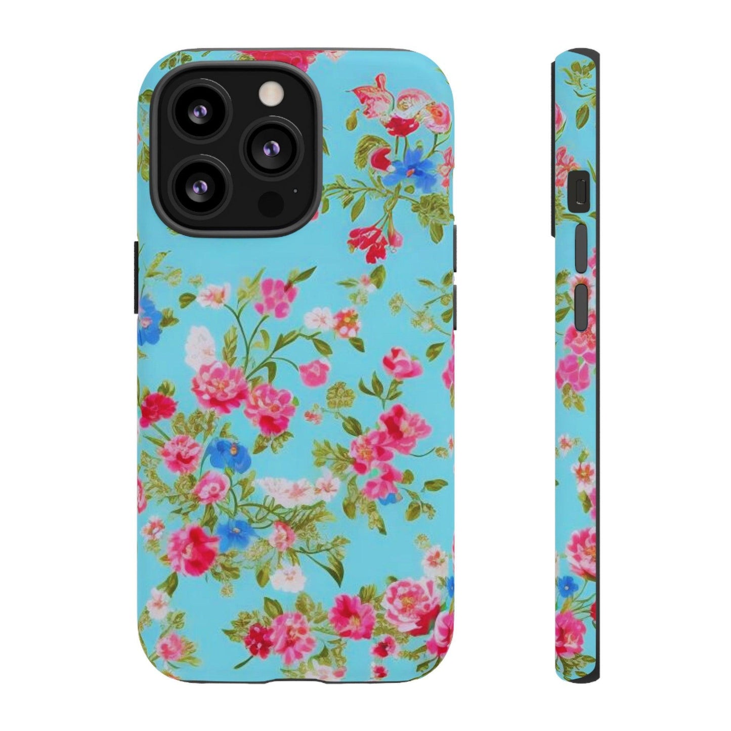 Tough Cellphone Case :" Eclectic Elegance Phone Case Collection" ( Floral patterns)