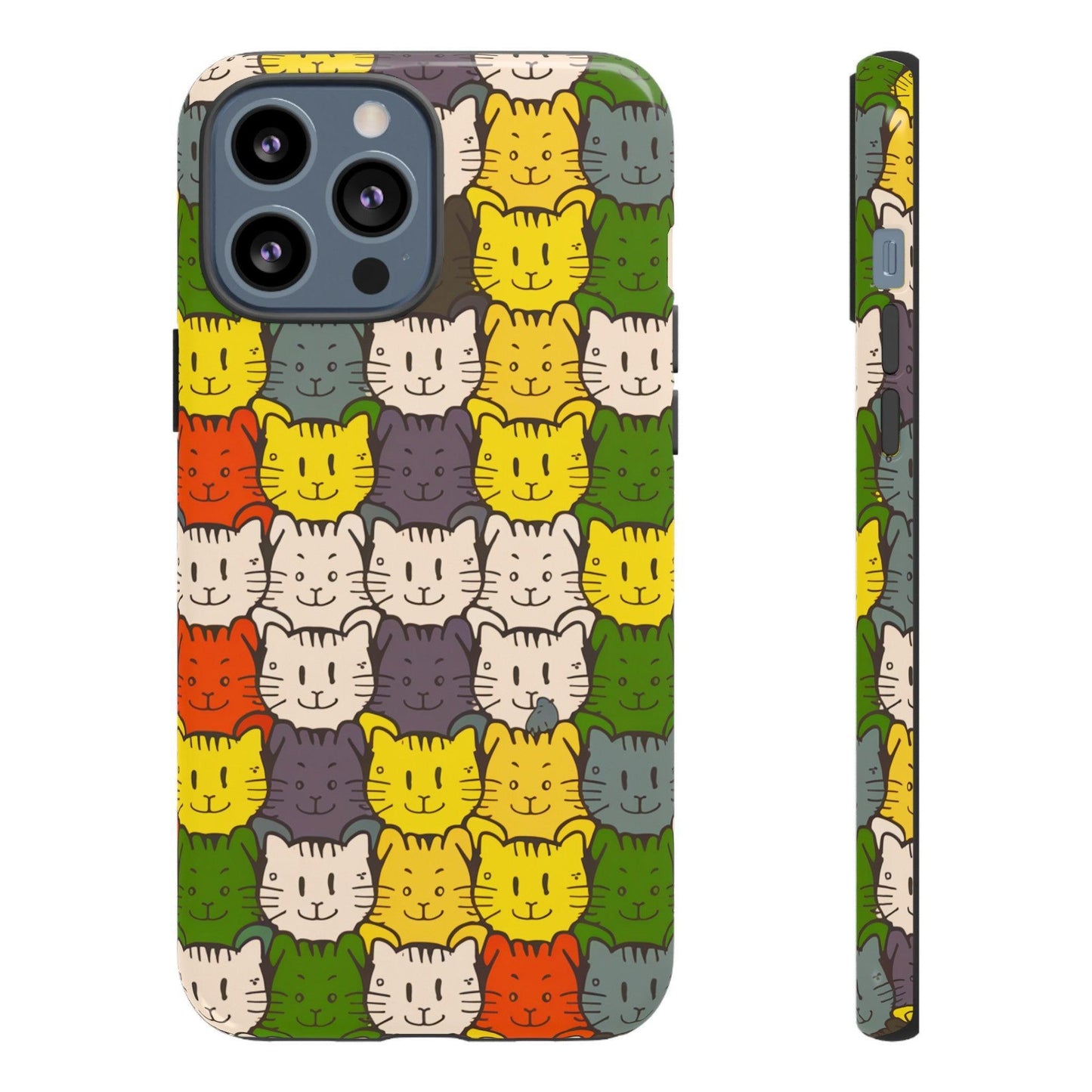 Cat Lovers Collection Tough Cellphone Case - Cosmic Creations by Karen