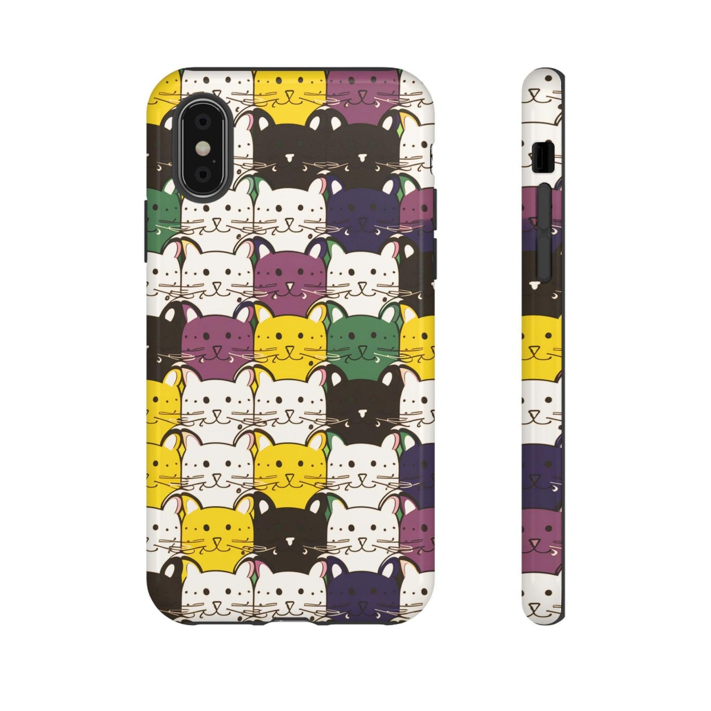 Cat Lovers Collection Tough Cellphone Case - Cosmic Creations by Karen