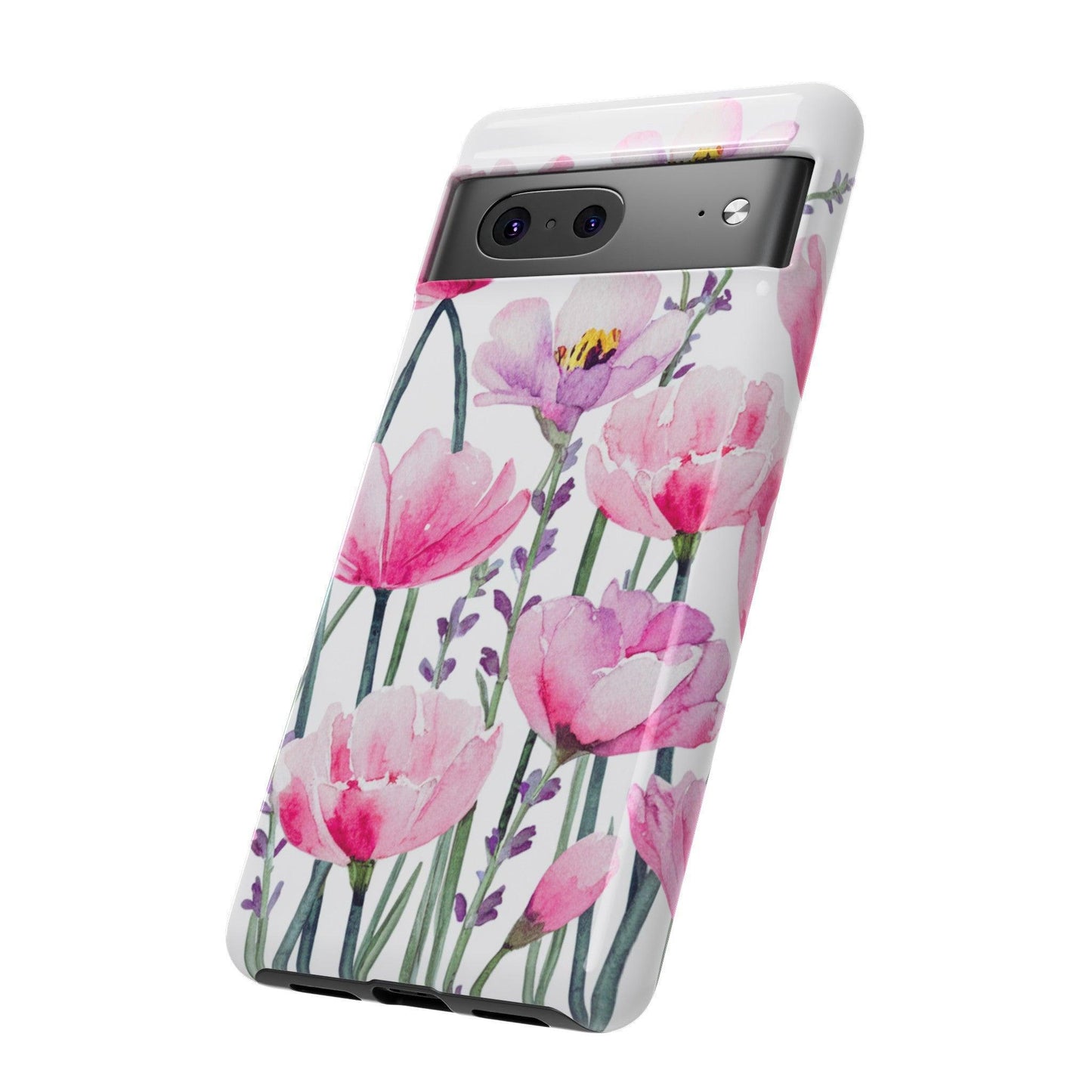 Tough Cellphone Case :" Eclectic Elegance Phone Case Collection" ( Floral patterns)