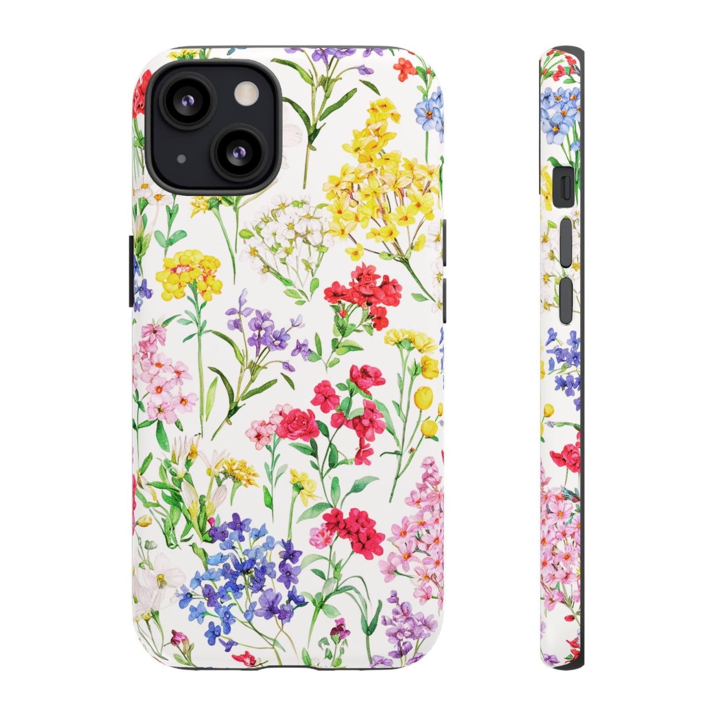 Tough Cellphone Case :" Eclectic Elegance Phone Case Collection" ( Floral patterns)