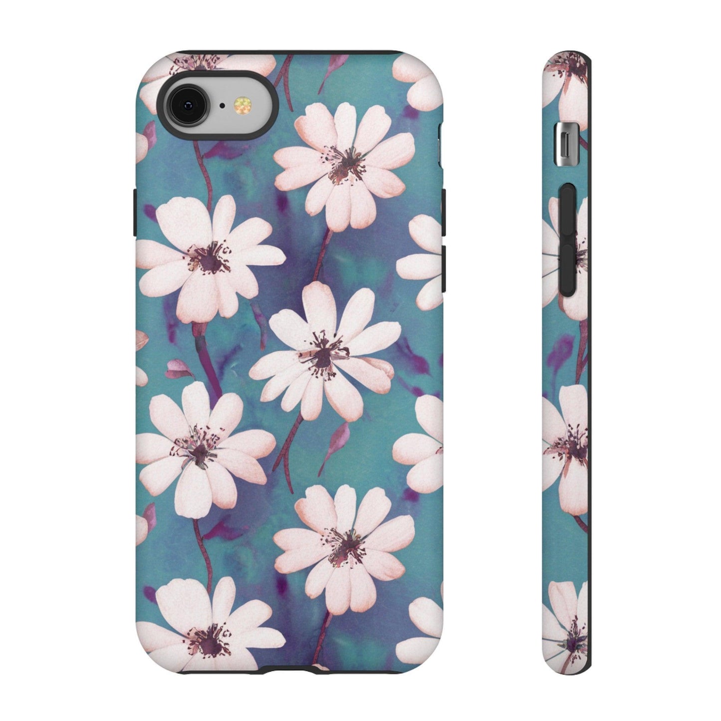 Tough Cellphone Case :" Eclectic Elegance Phone Case Collection" ( Floral patterns)