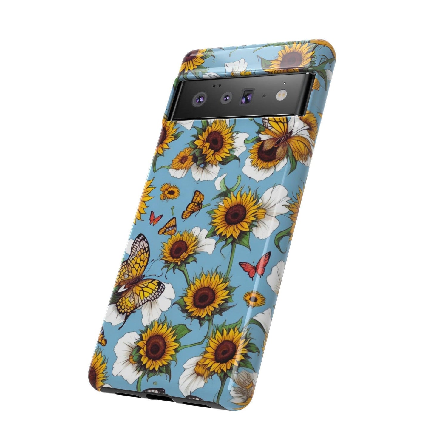 Tough Cellphone Case :" Eclectic Elegance Phone Case Collection" ( Floral patterns)