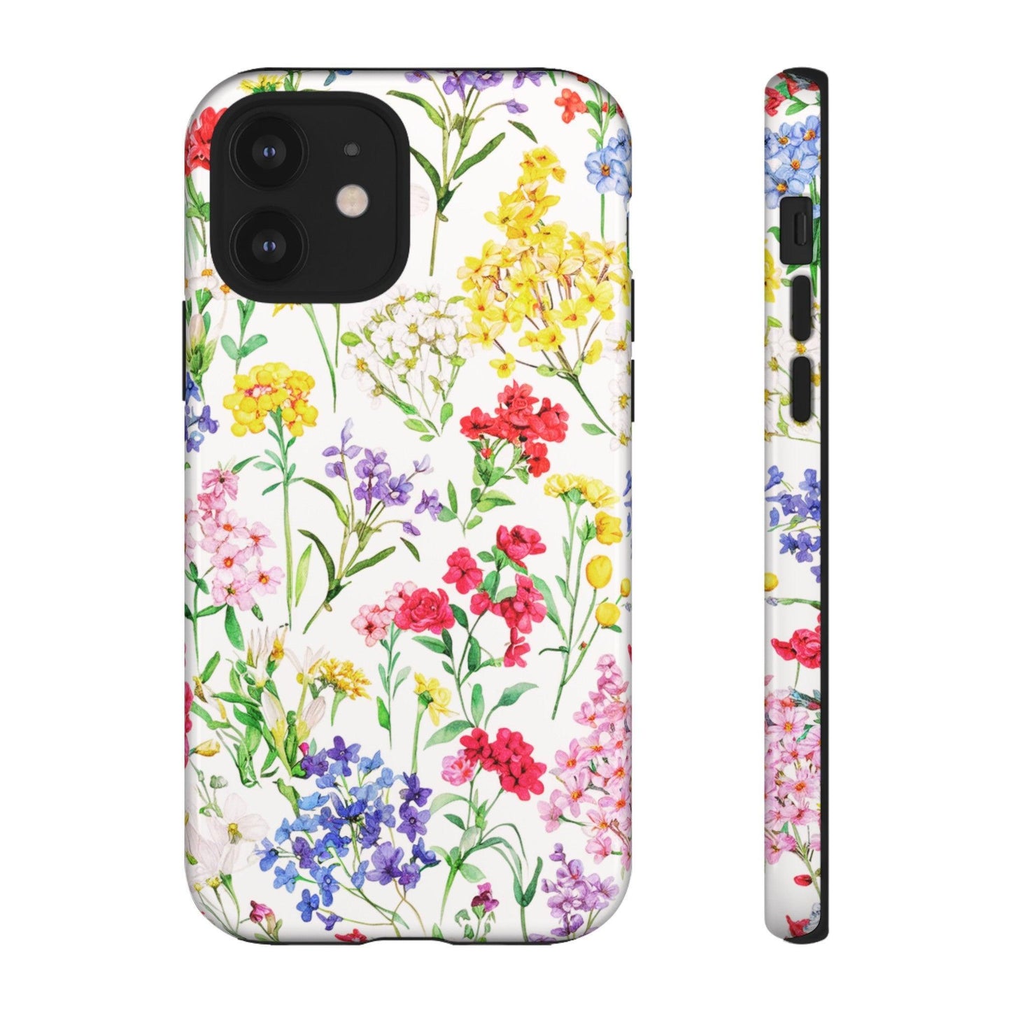 Tough Cellphone Case :" Eclectic Elegance Phone Case Collection" ( Floral patterns)