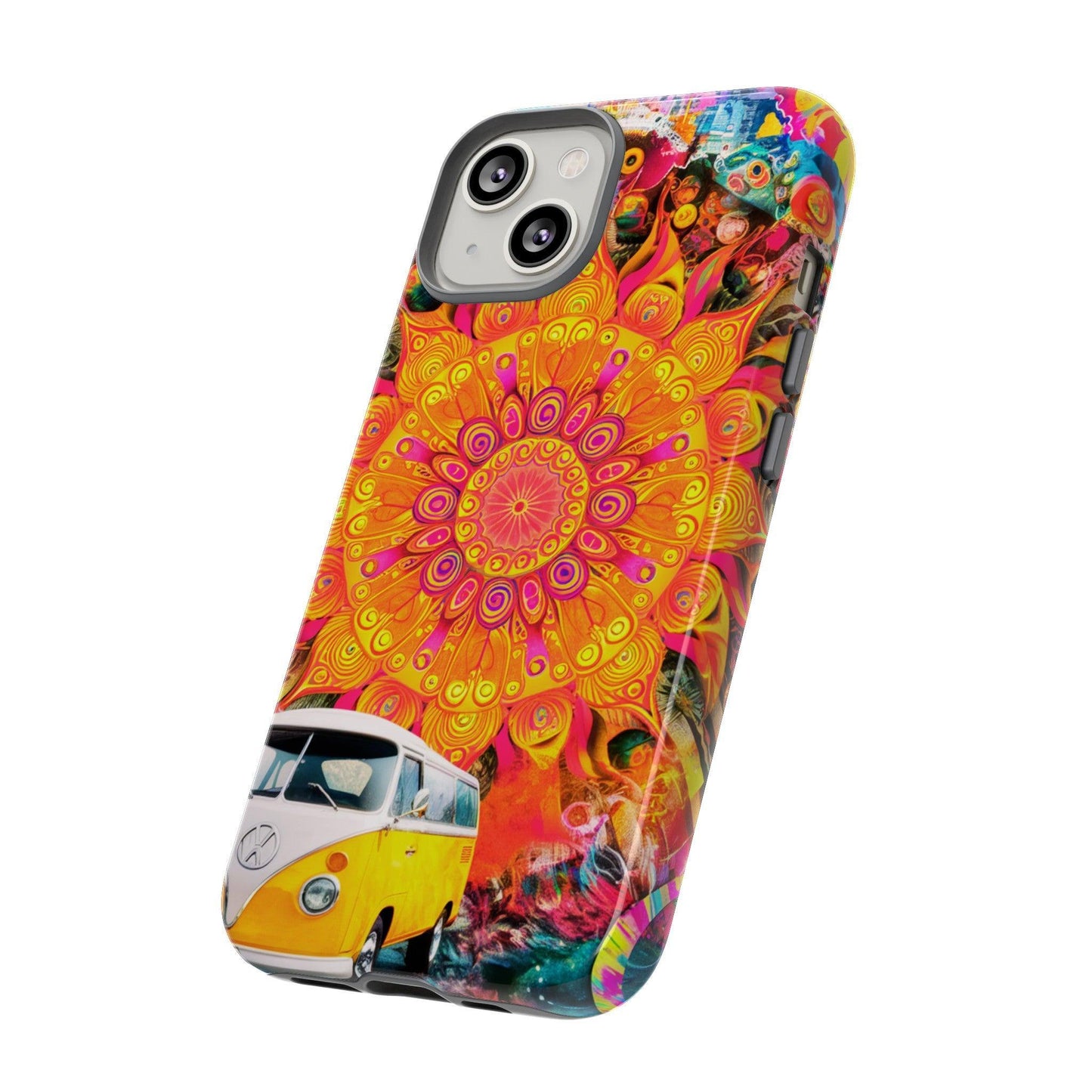 Tough Phone Case :" Eclectic Elegance Phone Case Collection" ( Hippie Style patterns)