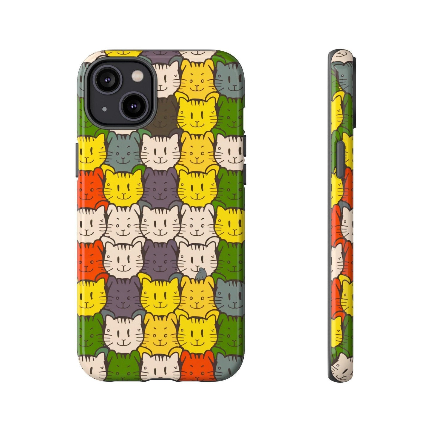 Cat Lovers Collection Tough Cellphone Case - Cosmic Creations by Karen