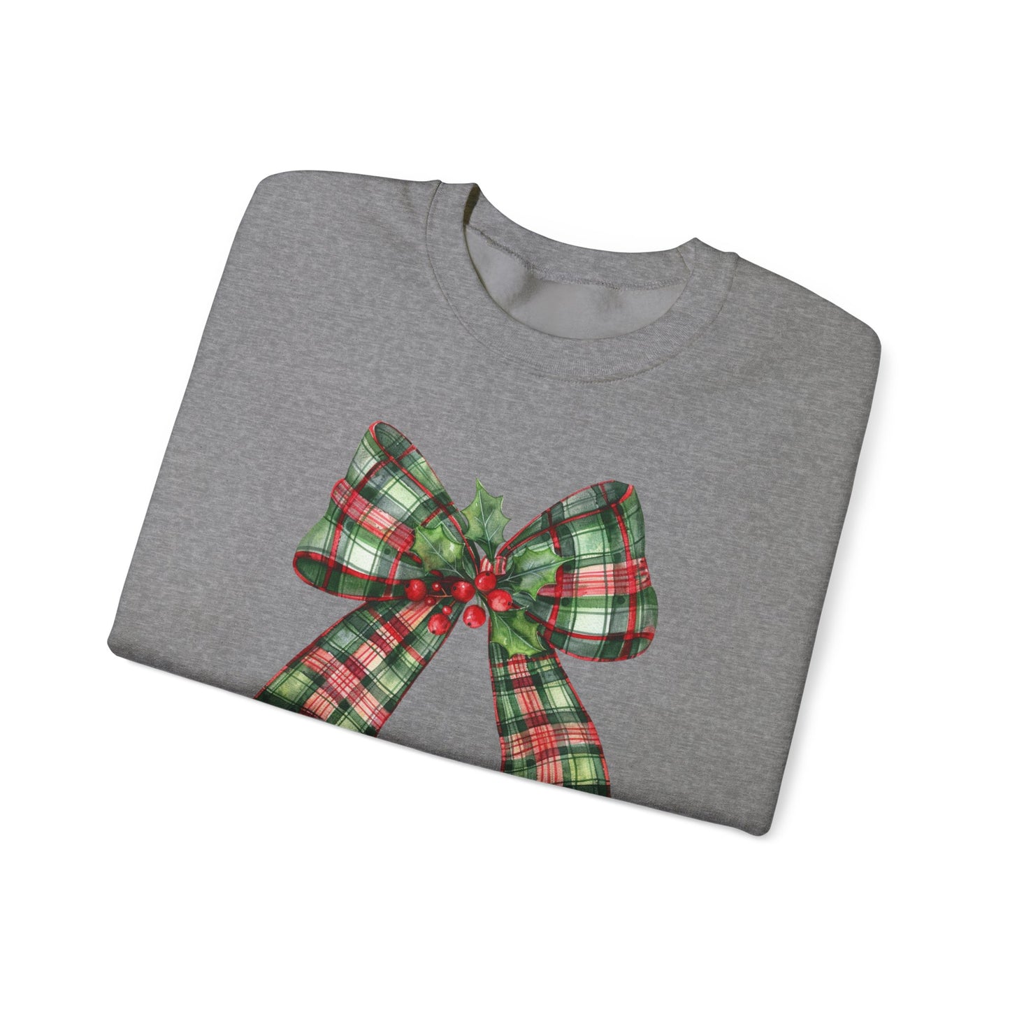 Christmas Coquette Unisex Crewneck Sweatshirt