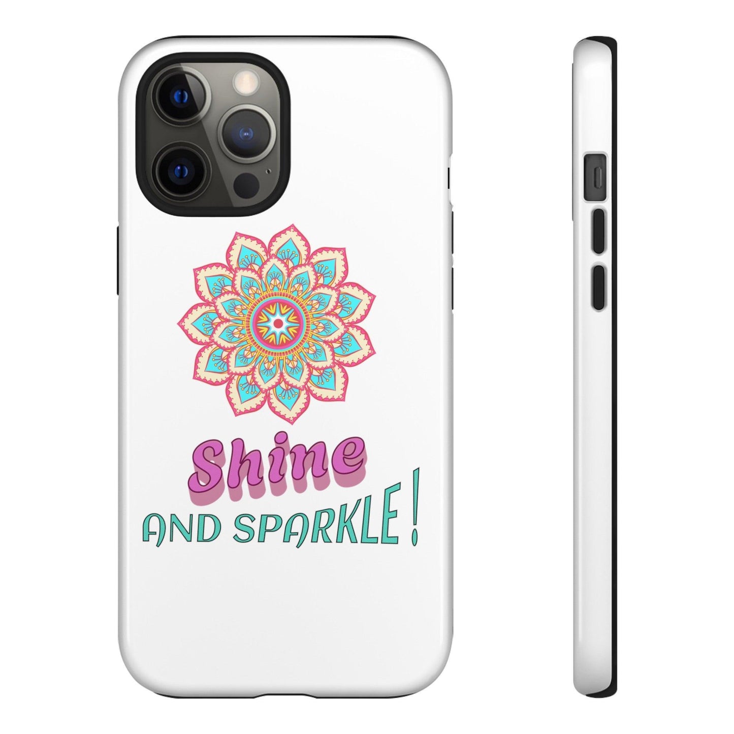 GlitterGuard iPhone Tough Case | Ideal for everyday use, travel, and as a trendy gift for tech enthusiasts, teens, and fashion-forward individuals. - Cosmic Creations by Karen