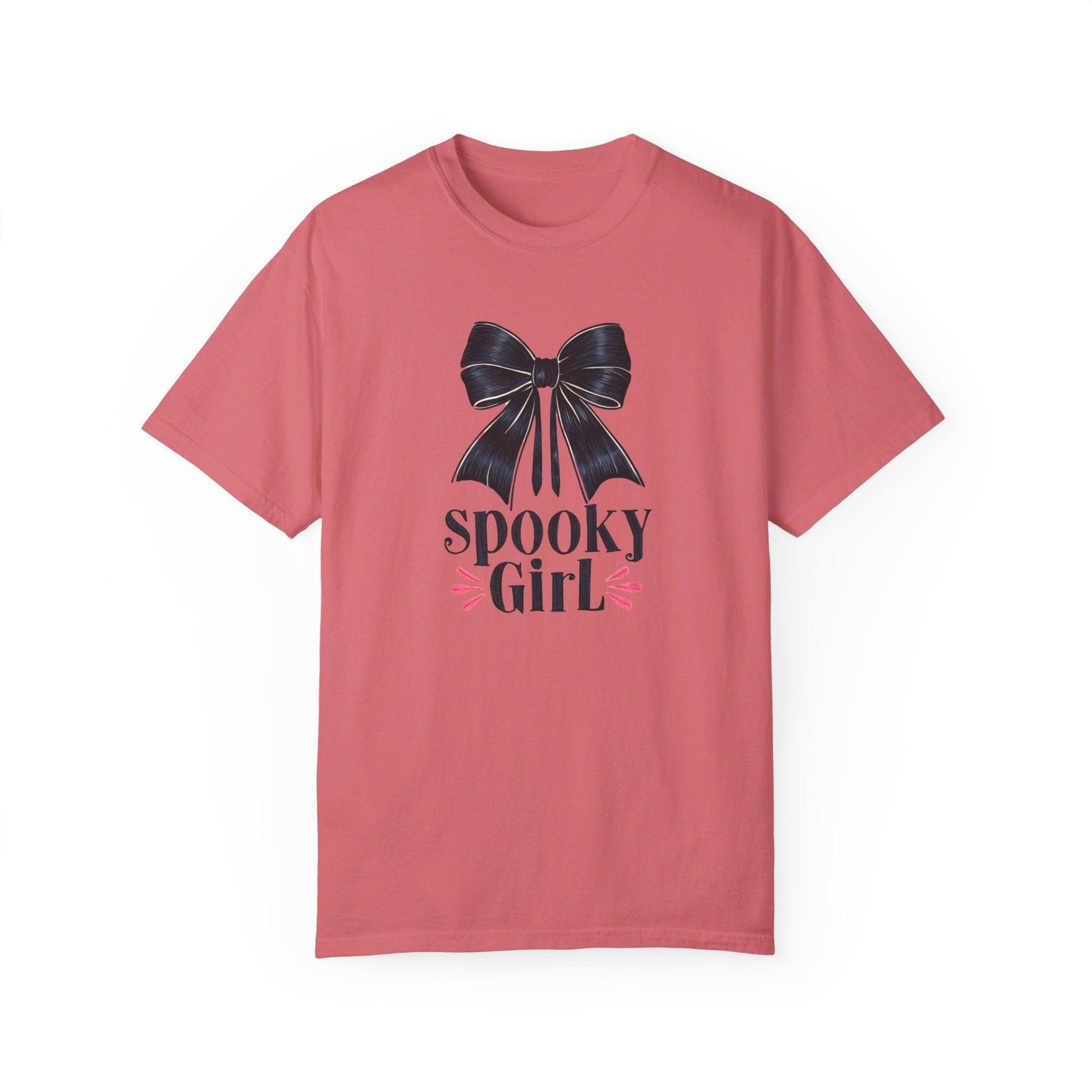 Spooky Girl Coquette Garment-Dyed Tee - Cosmic Creations by Karen