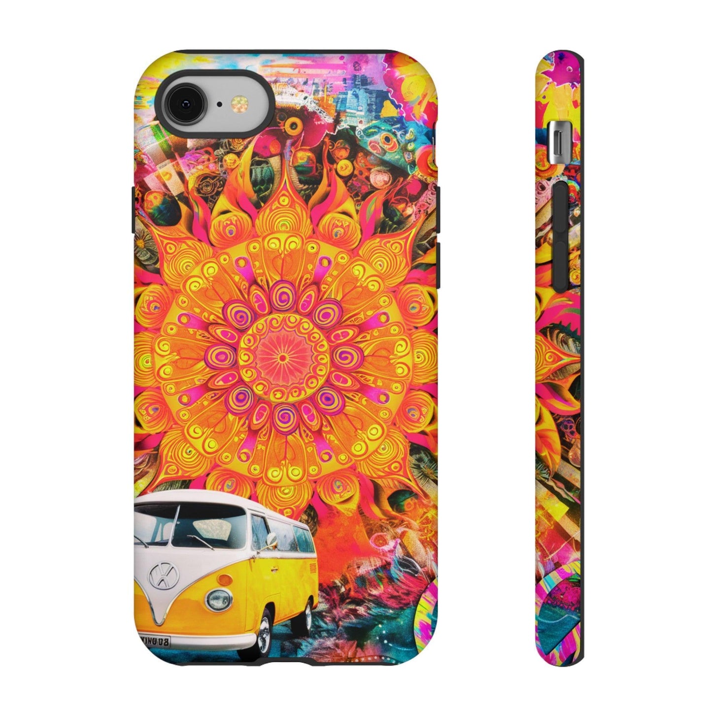 Tough Phone Case :" Eclectic Elegance Phone Case Collection" ( Hippie Style patterns)