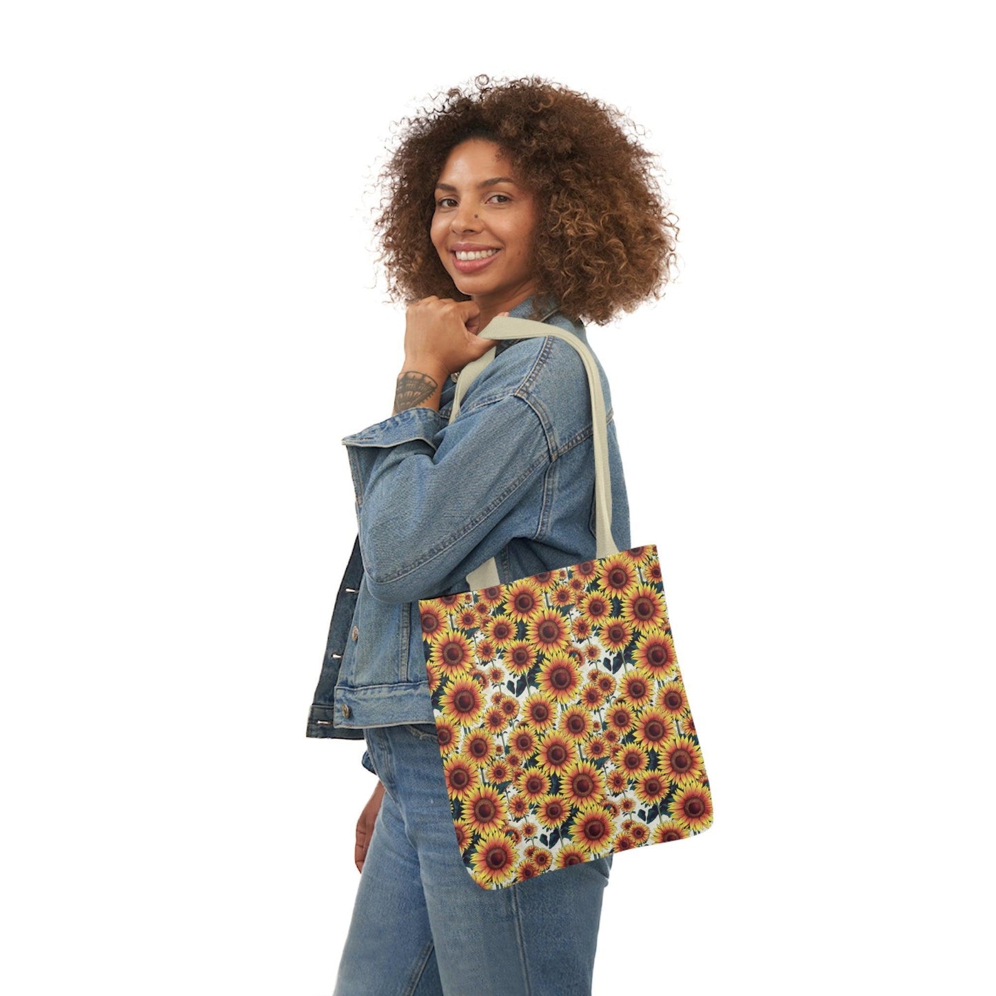 Sunflower Canvas Tote Bag