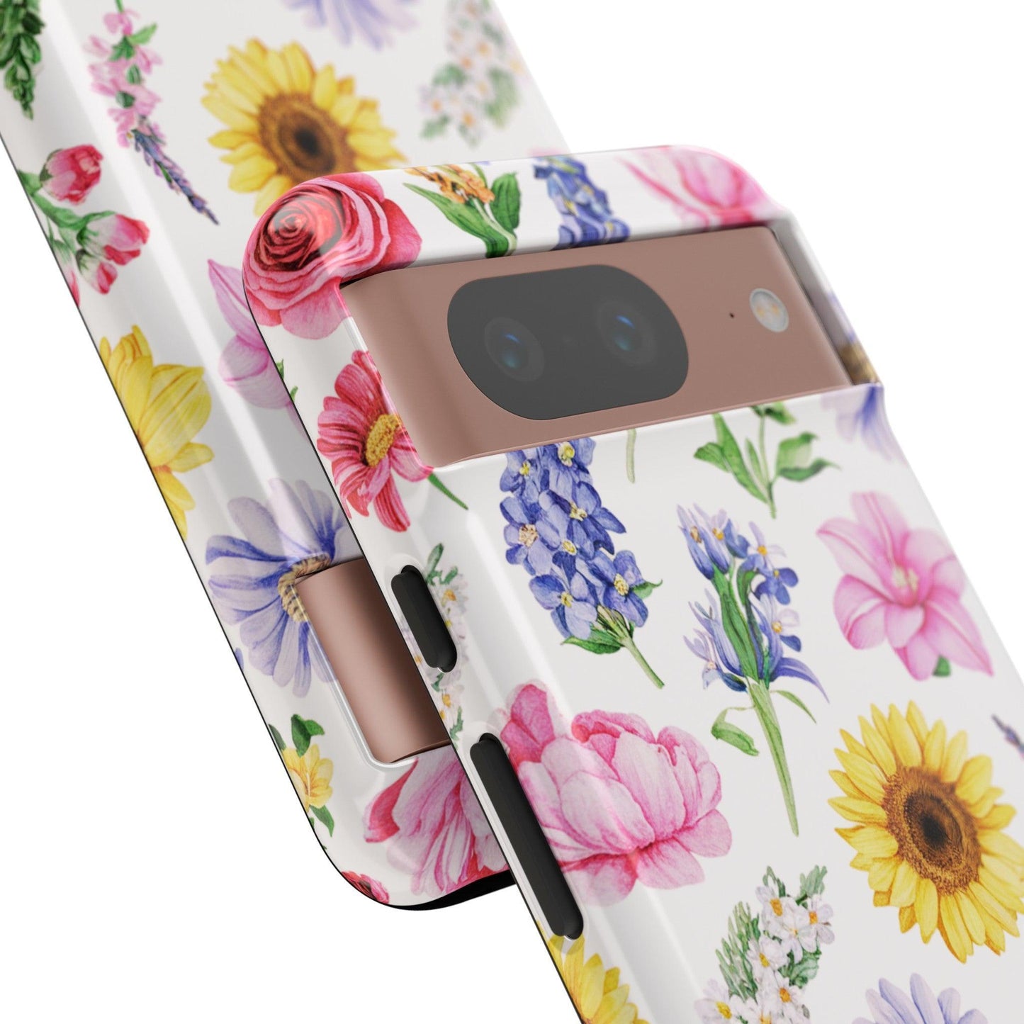 Tough Cellphone Case :" Eclectic Elegance Phone Case Collection" ( Floral patterns)