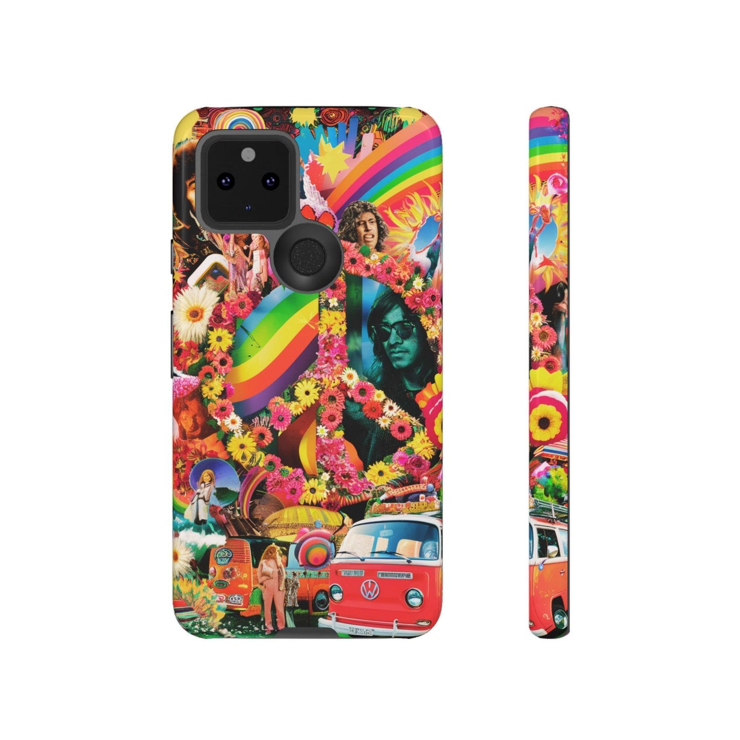 Tough Phone Case :" Eclectic Elegance Phone Case Collection" ( Hippie Style patterns)