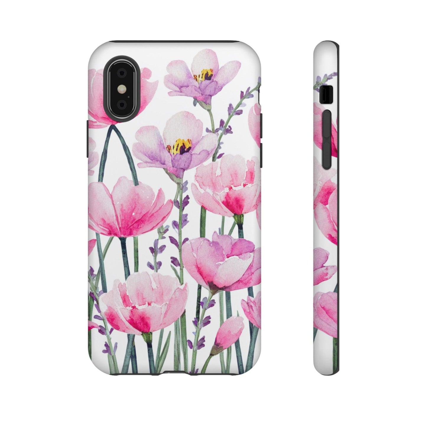 Tough Cellphone Case :" Eclectic Elegance Phone Case Collection" ( Floral patterns)