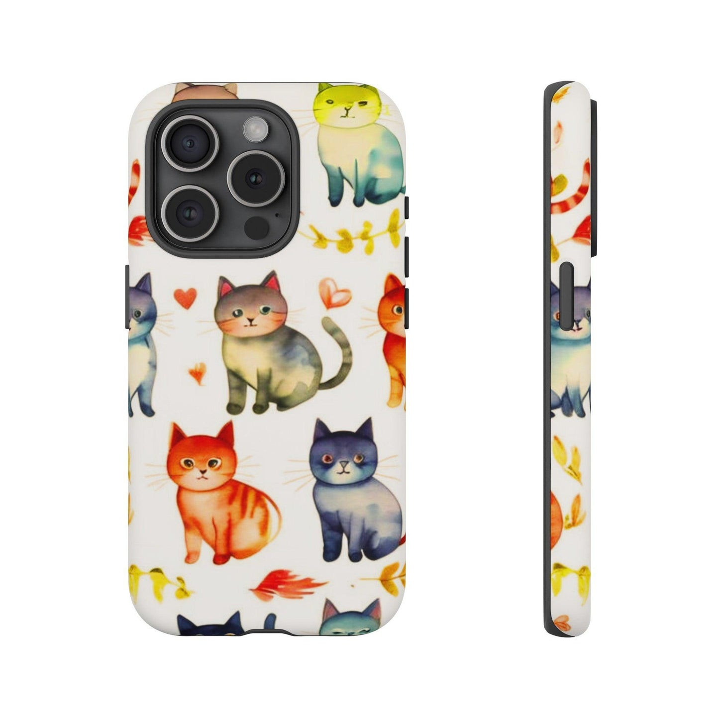 Cat Lovers Collection Tough Cellphone Case - Cosmic Creations by Karen